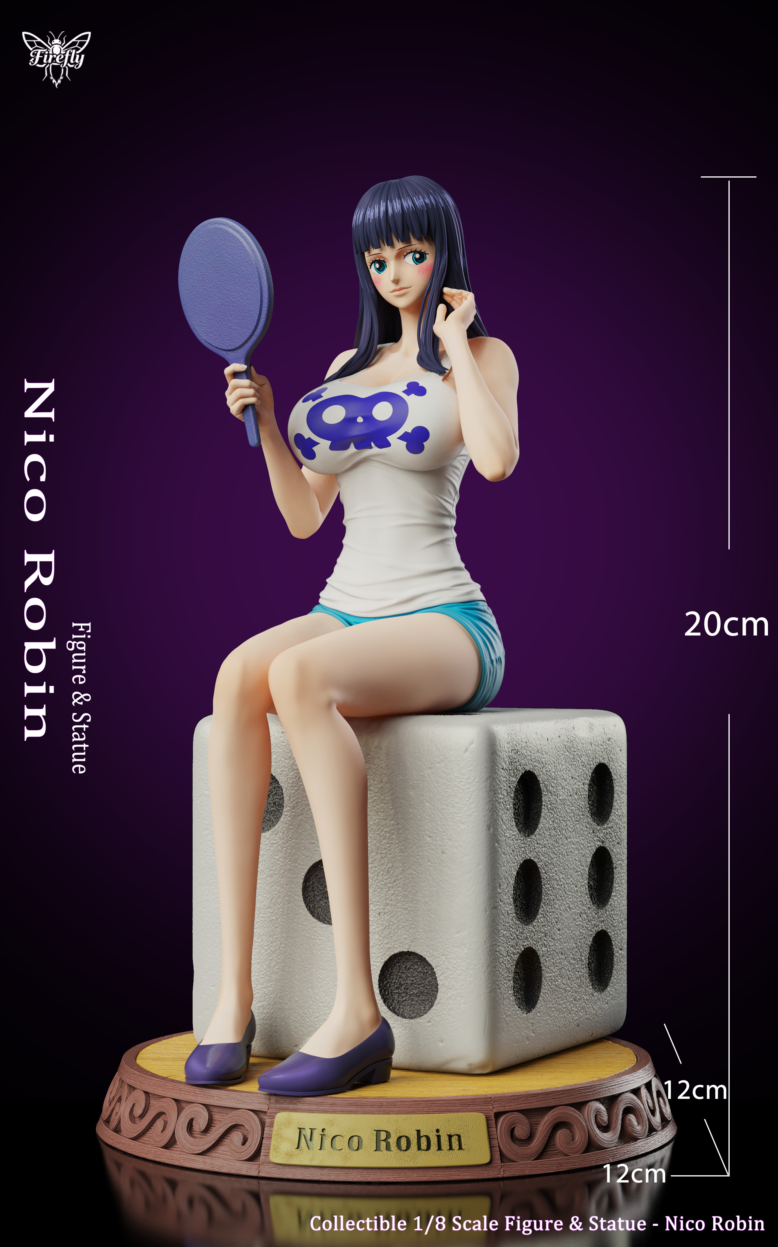 【Pre-sale】1/8 Scale Nico Robin with Straight Bangs-One Piece-Firefly Studio
