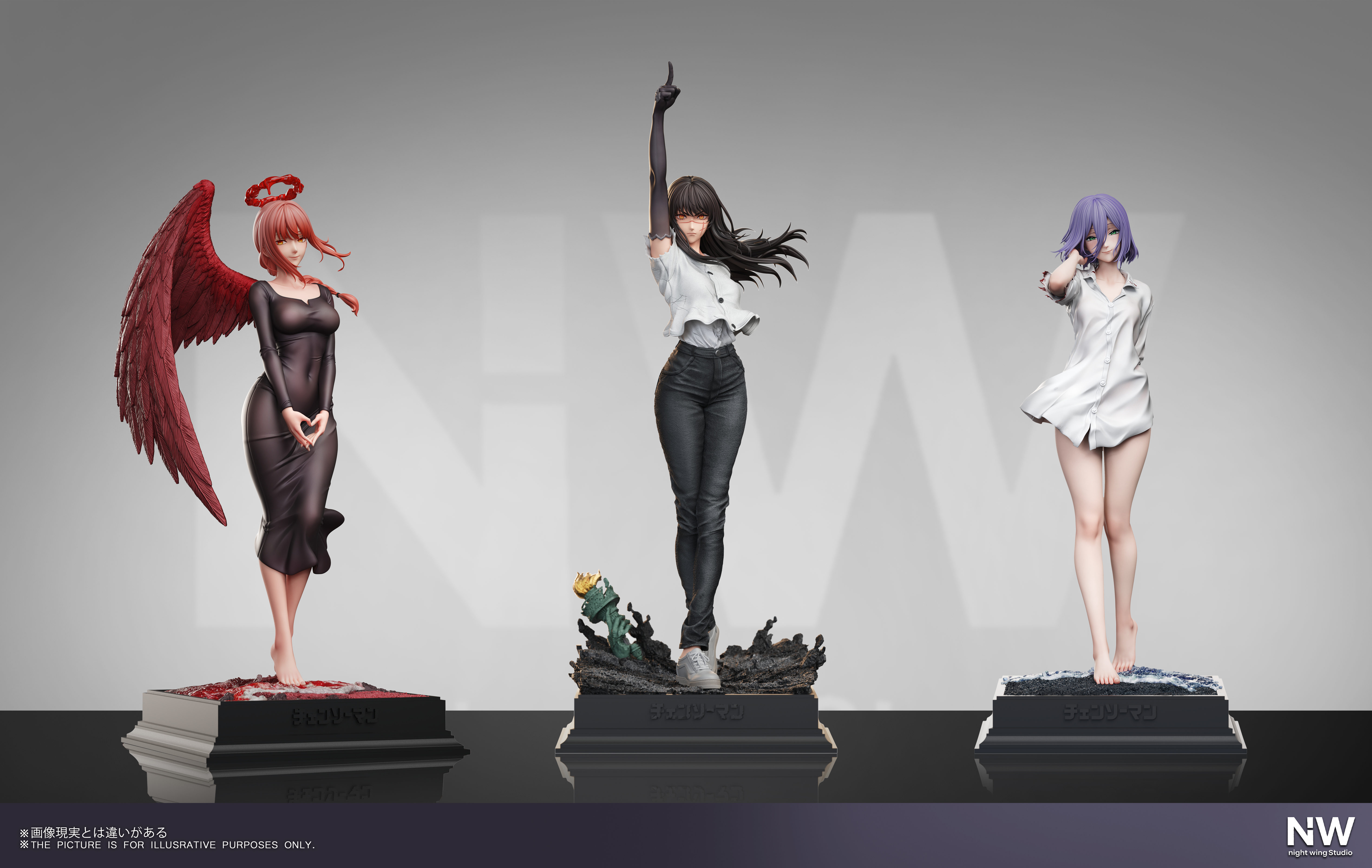【Pre-sale】1/6 and 1/4 Scale 003 Reze-Chainsaw Man-Night Wing Studio