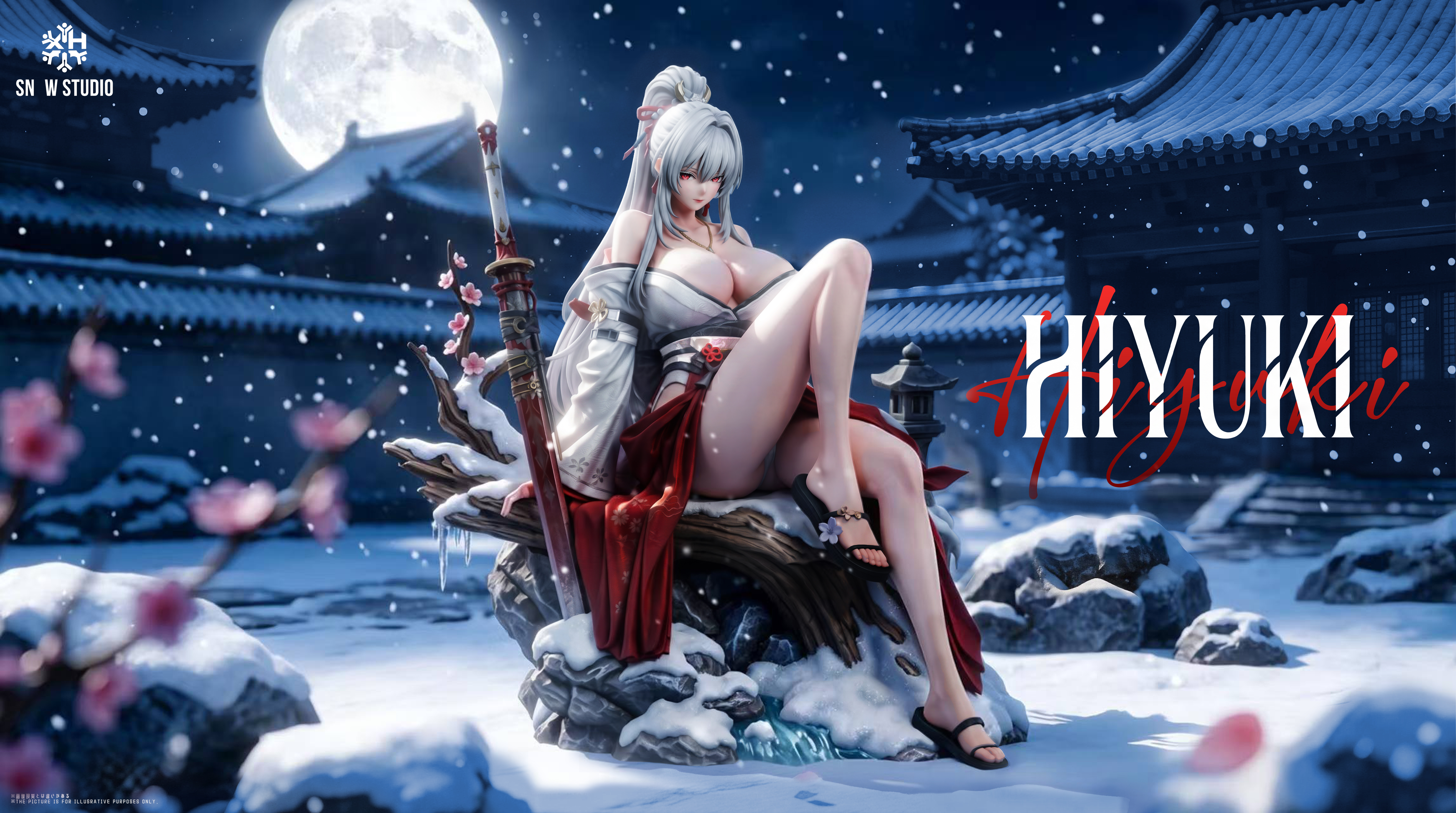 【Pre-sale】1/6 Scale Hiyuki-Wuthering Waves-Snow Studio