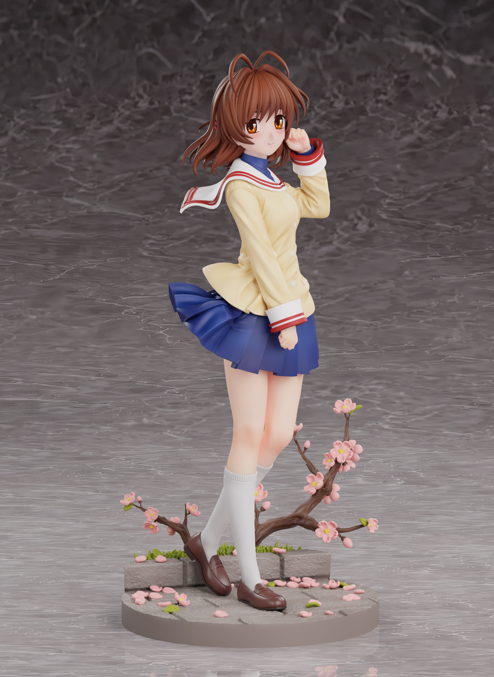【Pre-sale】1/6 Scale Furukawa Nagisa-CLANNAD-Bust Studio
