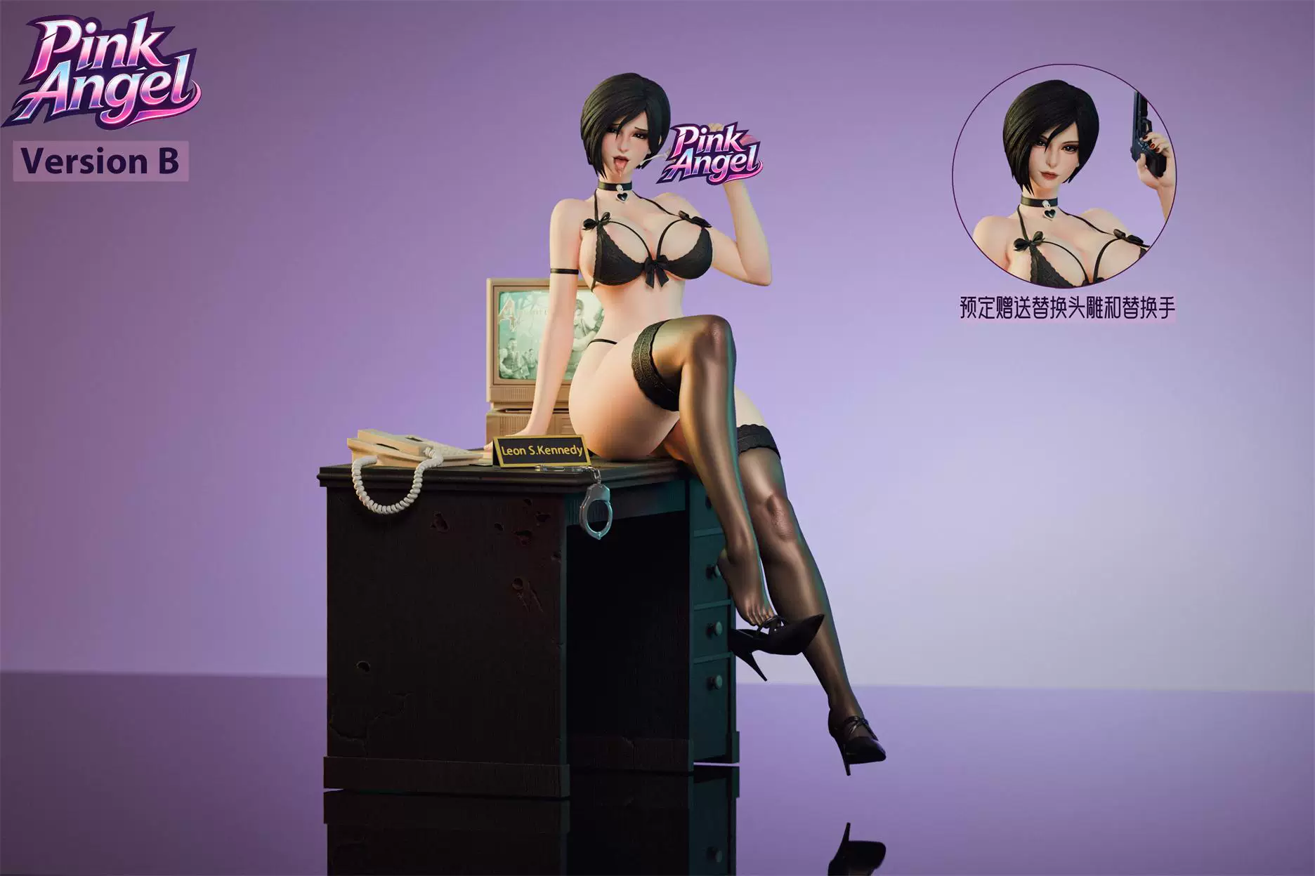 【Pre-sale】Ada Wong-Pink Angel Studio