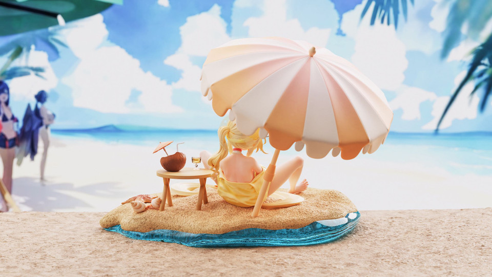 【Pre-sale】1/6 Scale Swimming Suit Yurizono Seia-Haruhi Studio