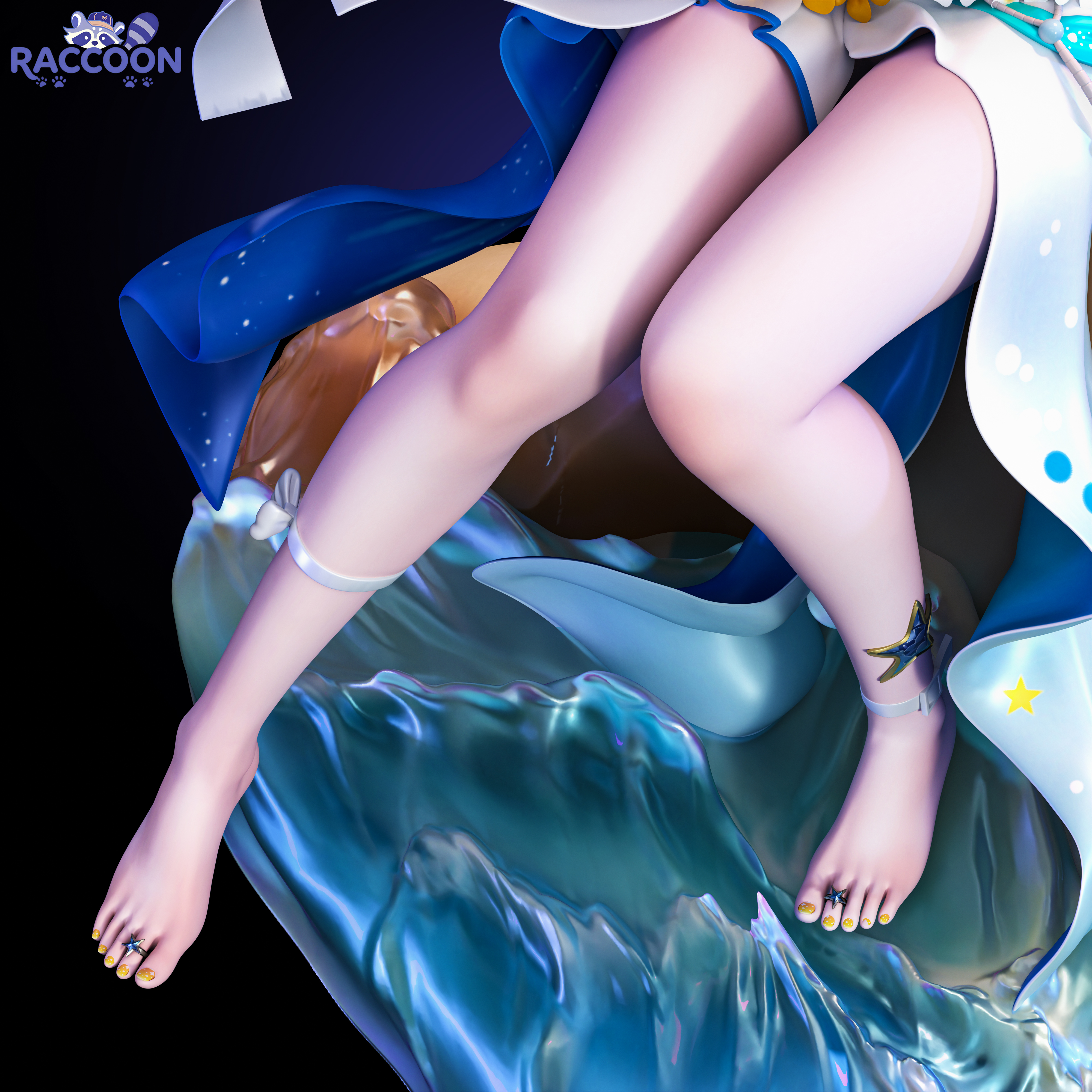 【Pre-sale】1/6 Scale Summeretto Robin-Honkai: Star Rail-Raccoon (XHX) Studio