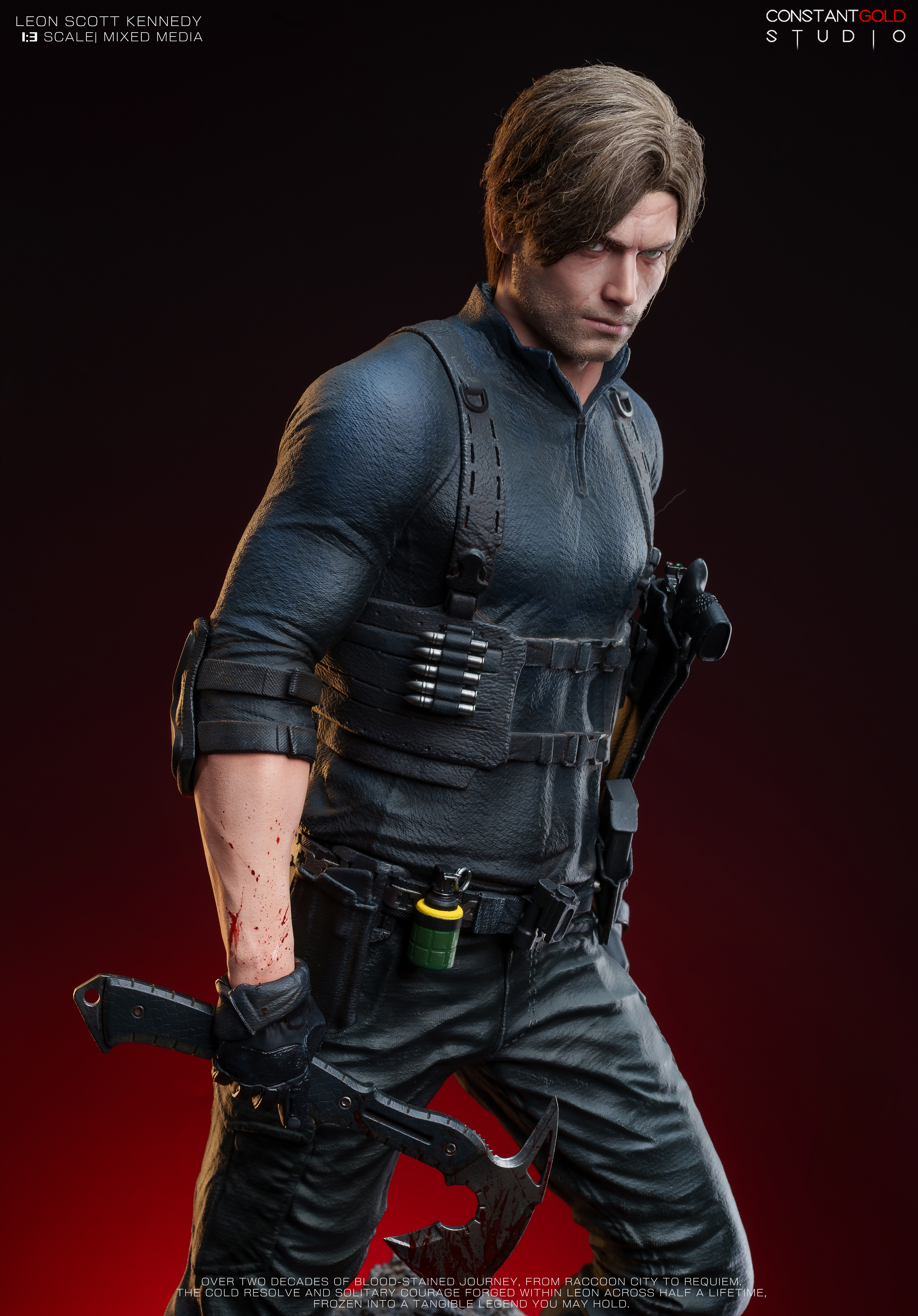 【Pre-sale】1/3 Scale Leon S Kennedy-Resident Evil-ConstantGold Studio