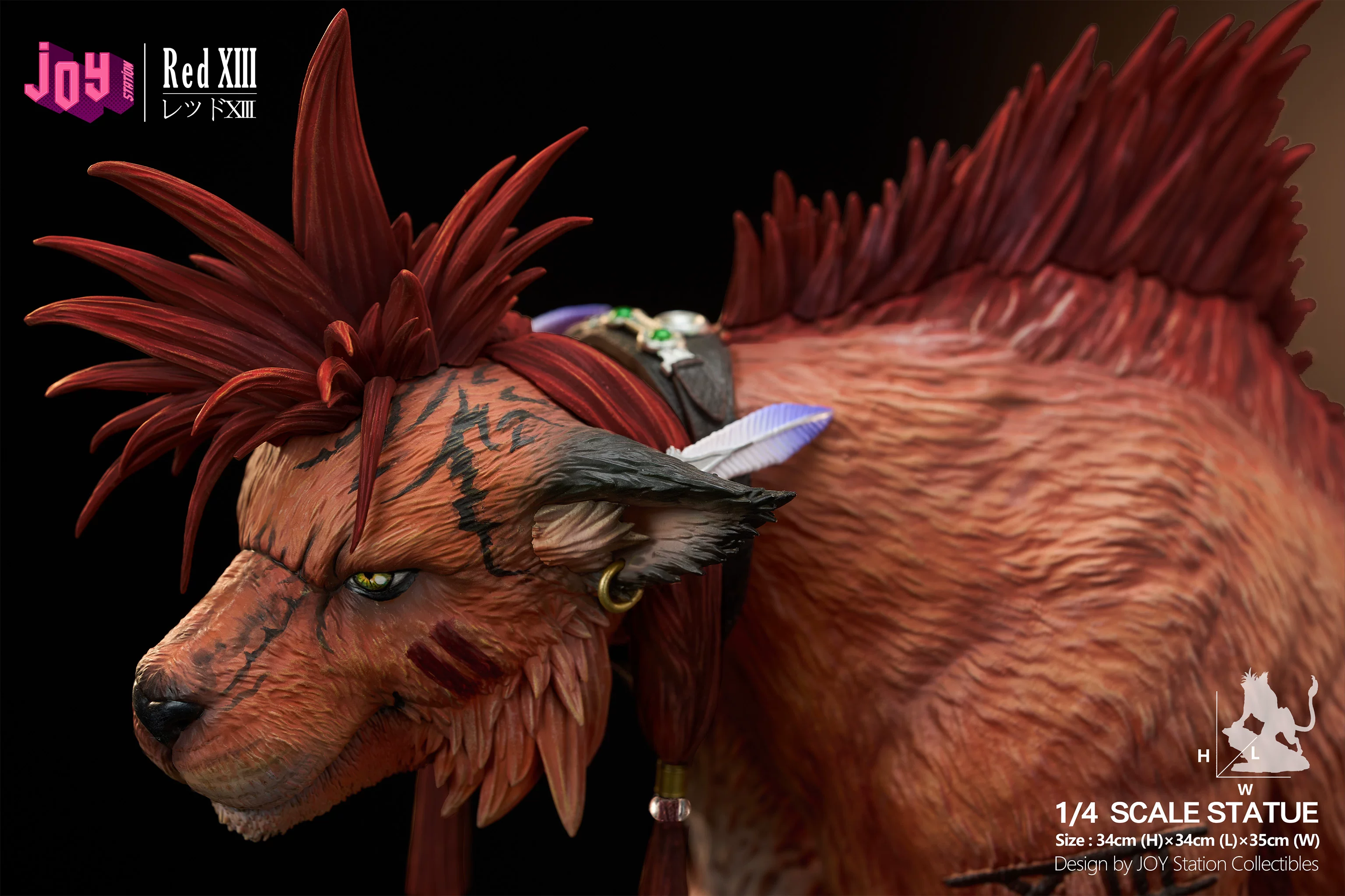 【Pre-sale】1/4 Scale Red XIII with LED-Final Fantasy-Joy Studio