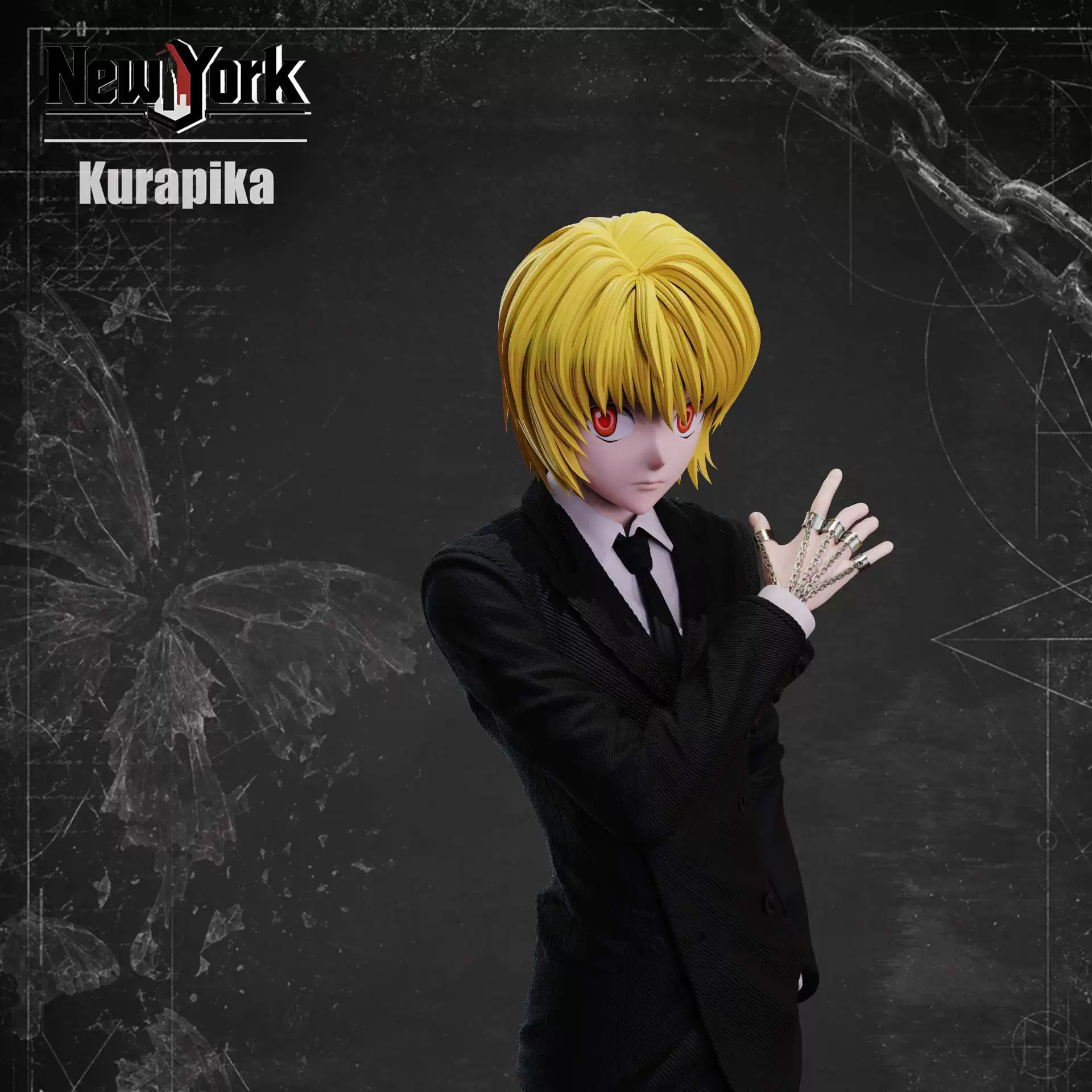 【Pre-sale】1/6 Scale Suit Series 001 KurapikaHUNTER×HUNTER-New York Studio