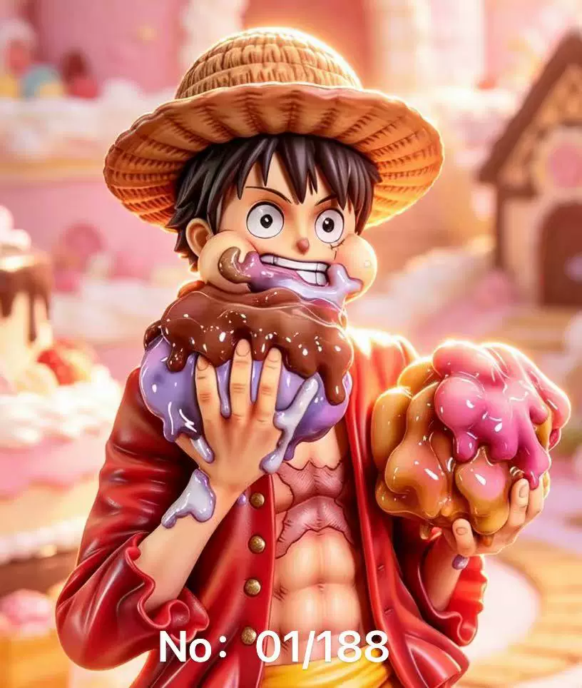 【Pre-sale】POP Scale Cake Eating Luffy-One Piece-LG Studio