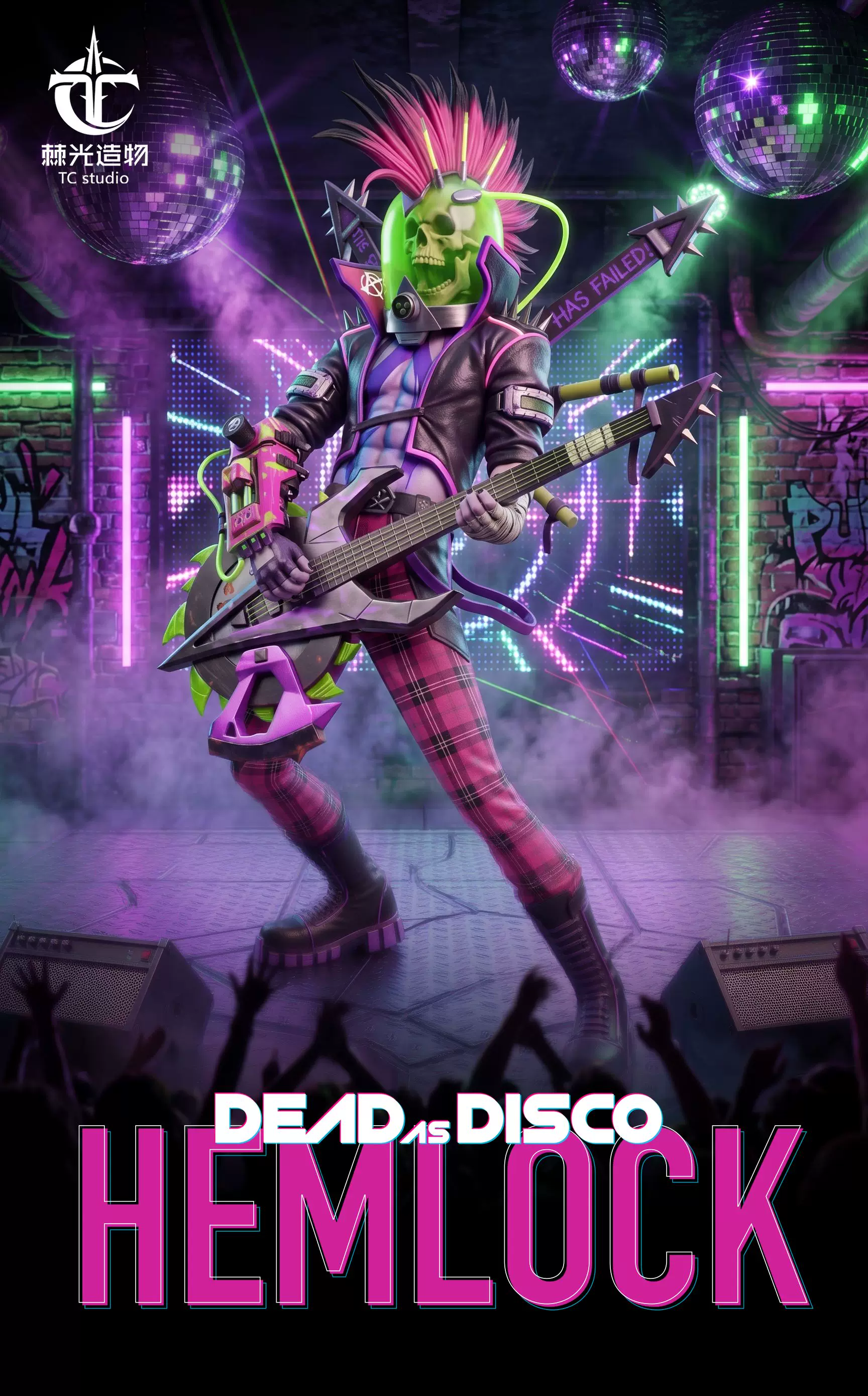 【Pre-sale】1/4 Scale Dead as Disco Hemlock-Alien Stage-TC Studio