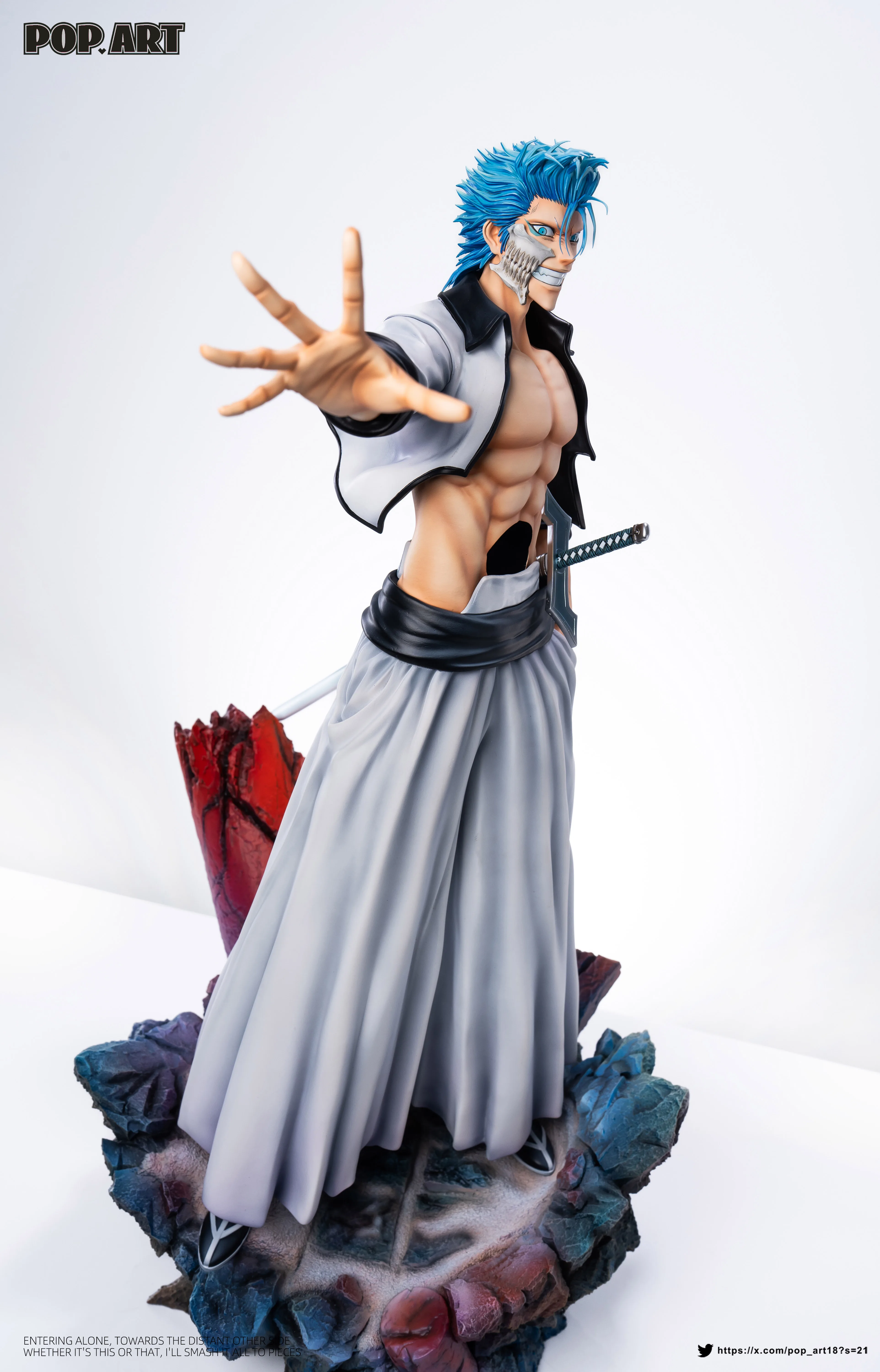 【Pre-sale】1/6 and 1/4 Scale Grimmjow Jaegerjaques-POP.ART Studio