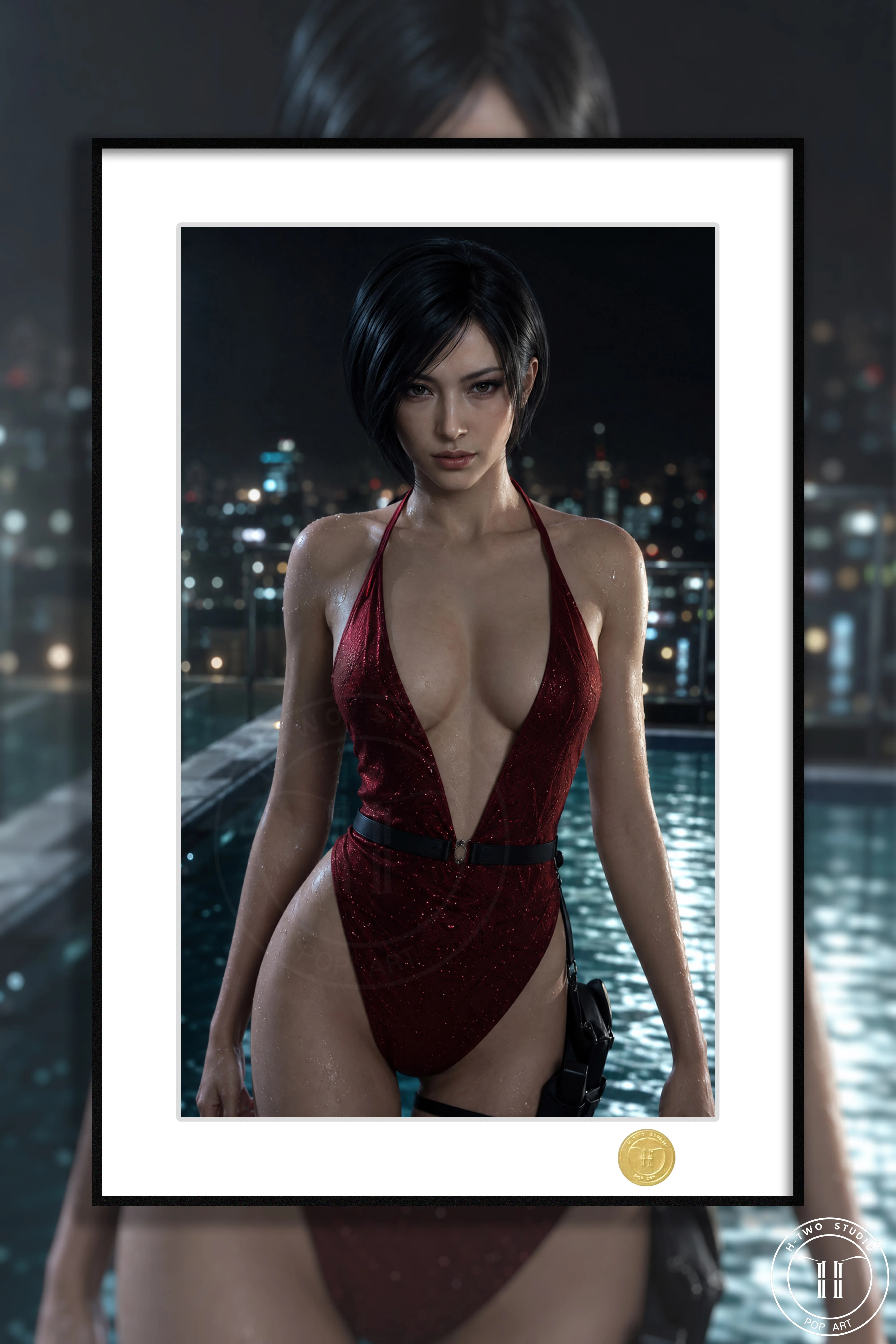 【Pre-sale】Decorative Painting of Ada Wong-Resident Evil-H2 Studio