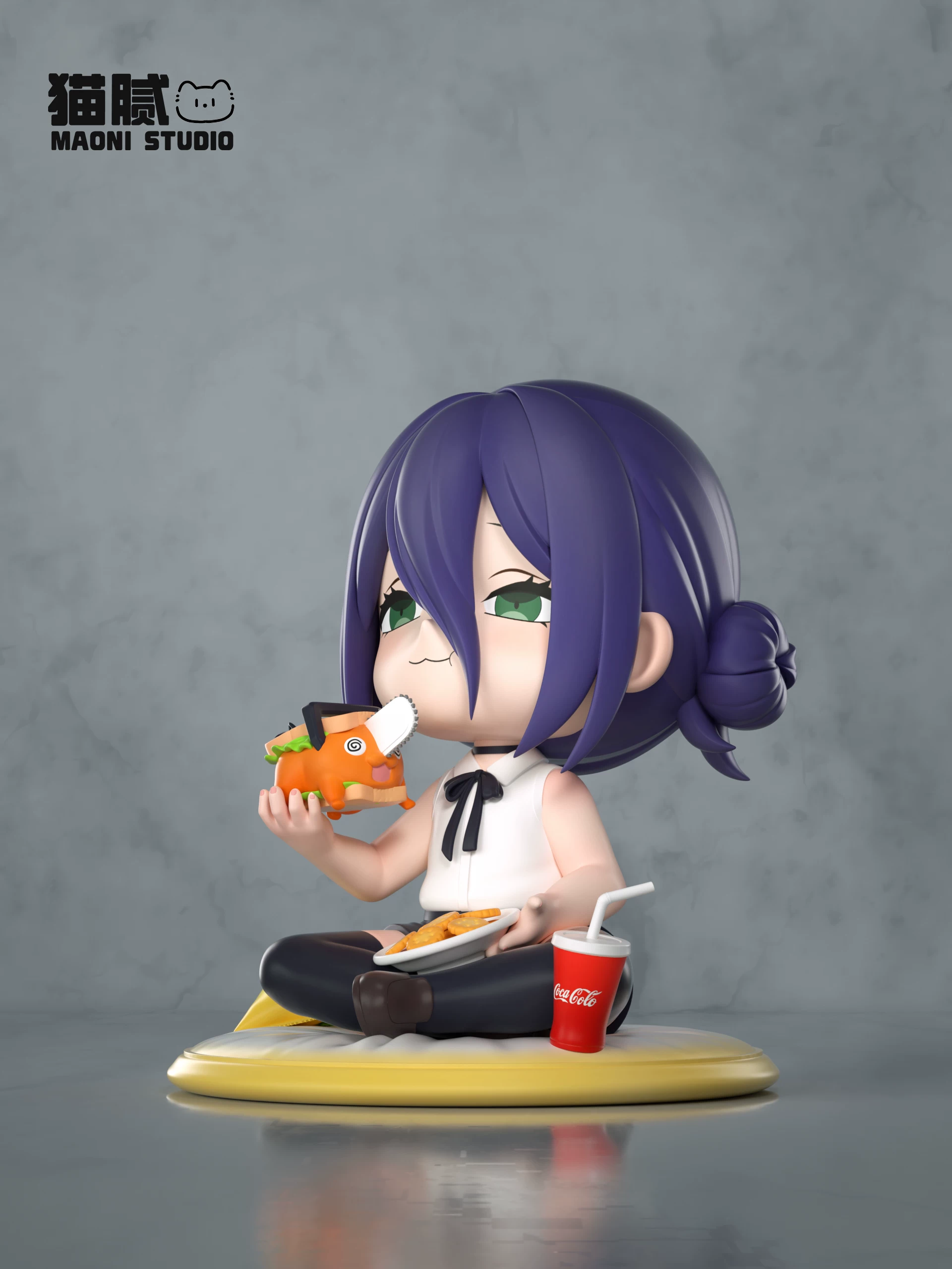 【Pre-sale】Q Version Sitting Reze-Chainsaw Man-MAONI Studio