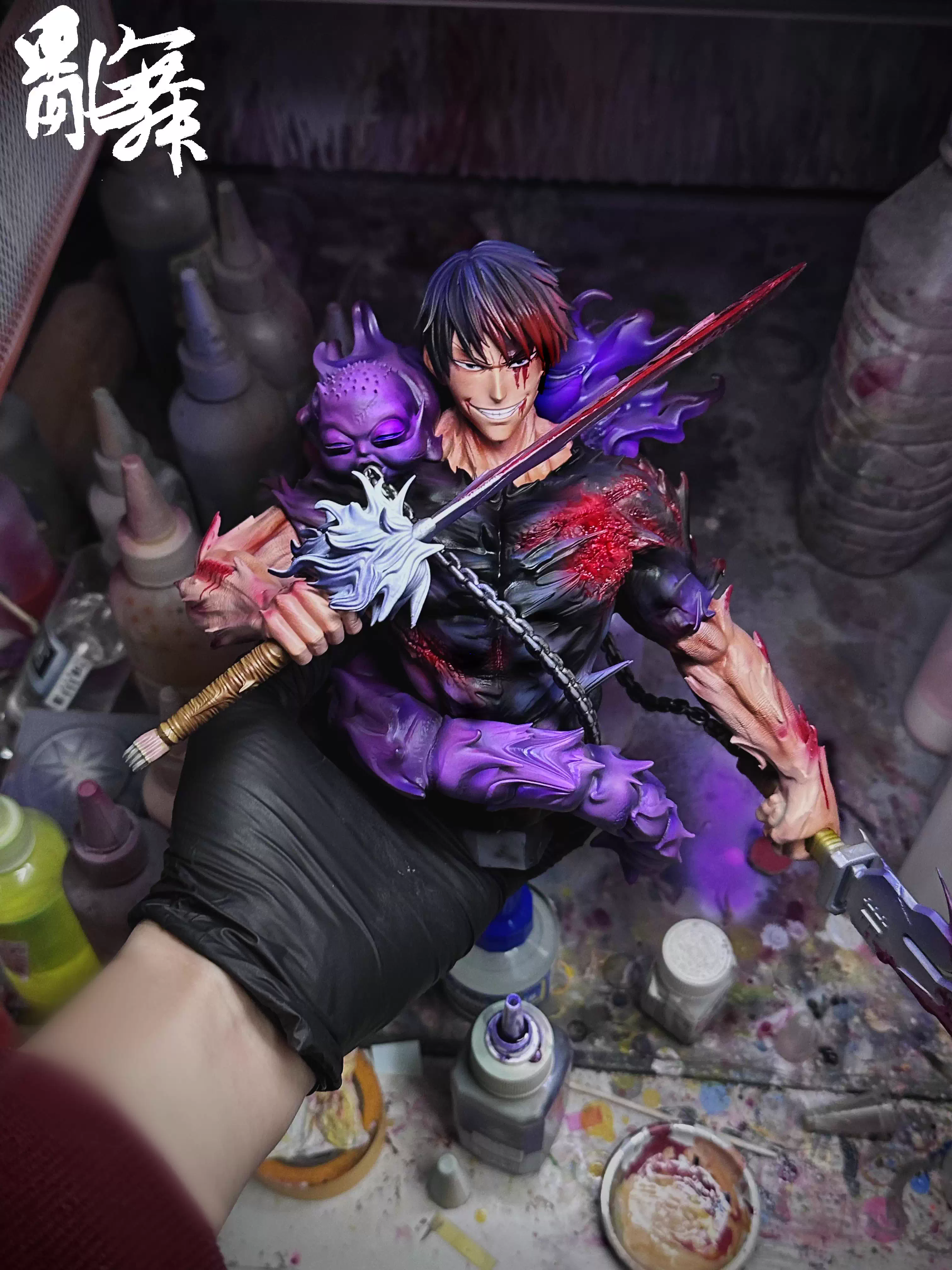 【Sold out】1/6 Scale Painted Version Bust of Fushiguro Toji-LuanWu Studio