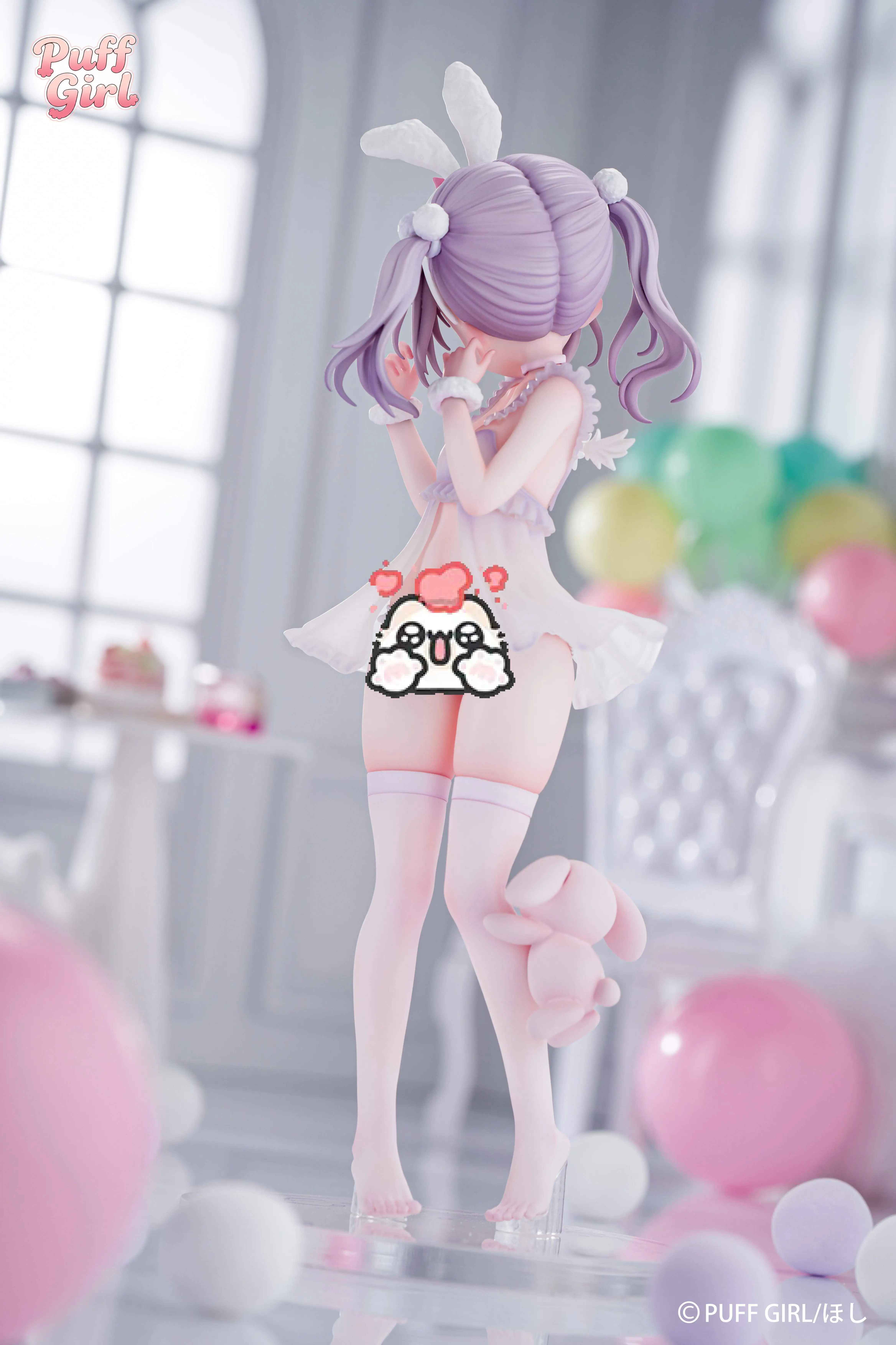 【Pre-sale】1/6 Scale White Rabbit Angel-PUFF GIRL Studio