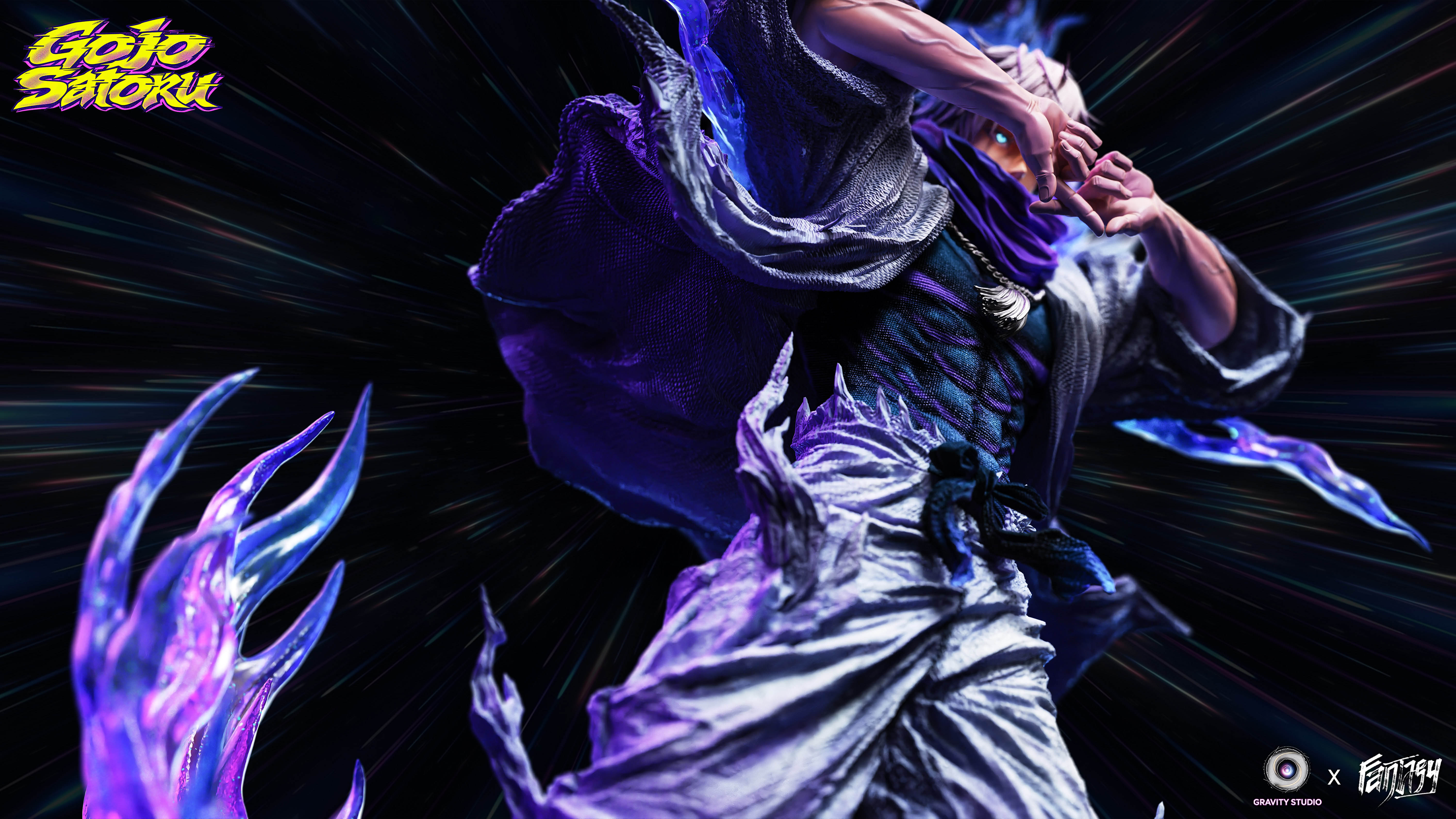 【Pre-sale】1/6 Scale Gojo Satoru with LED-Jujutsu Kaisen-Fantasy × Gravity Studio