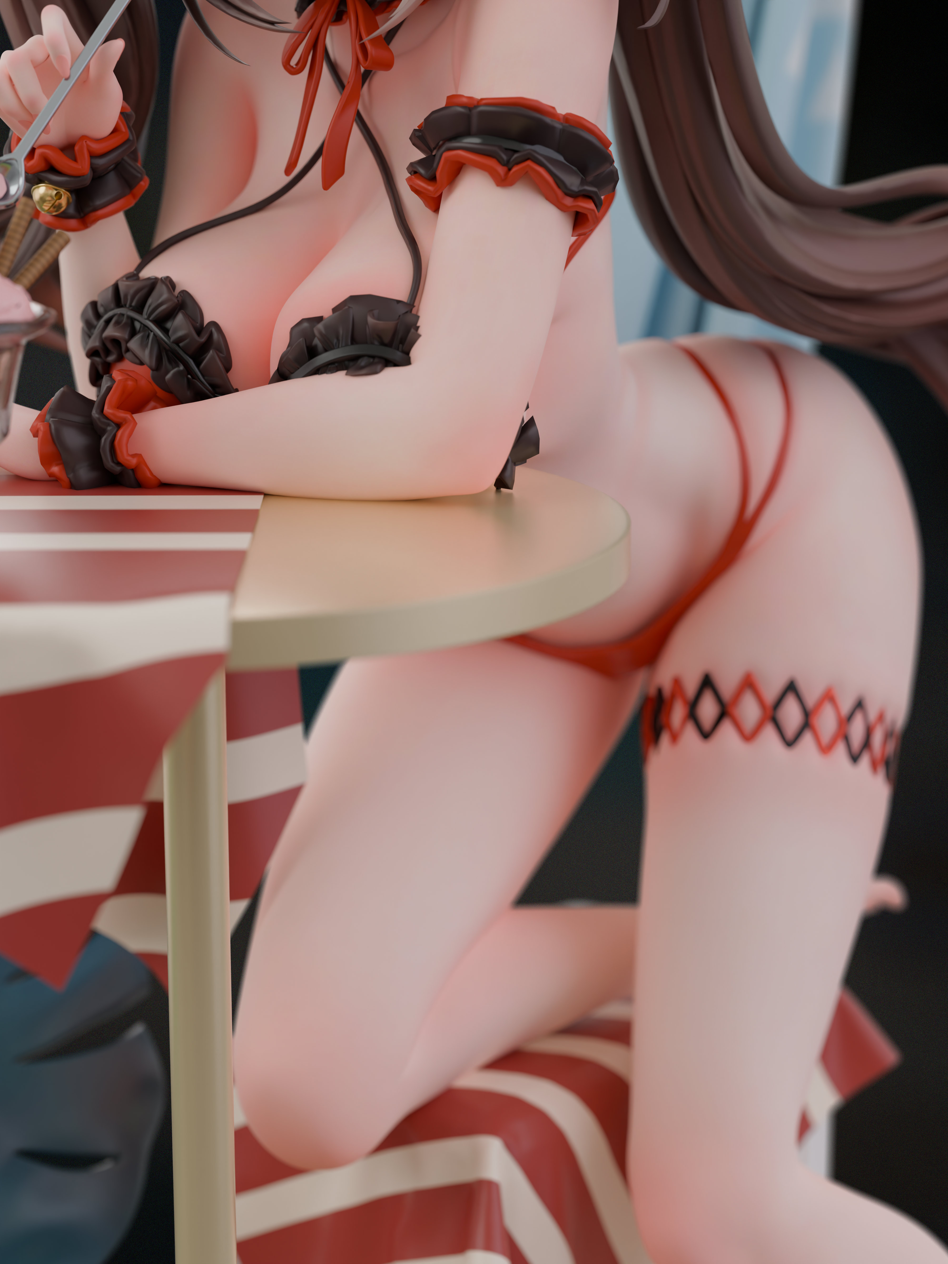 【Pre-sale closed】1/6 Scale Swimming Suit Tokisaki Kurumi-YMM Studio