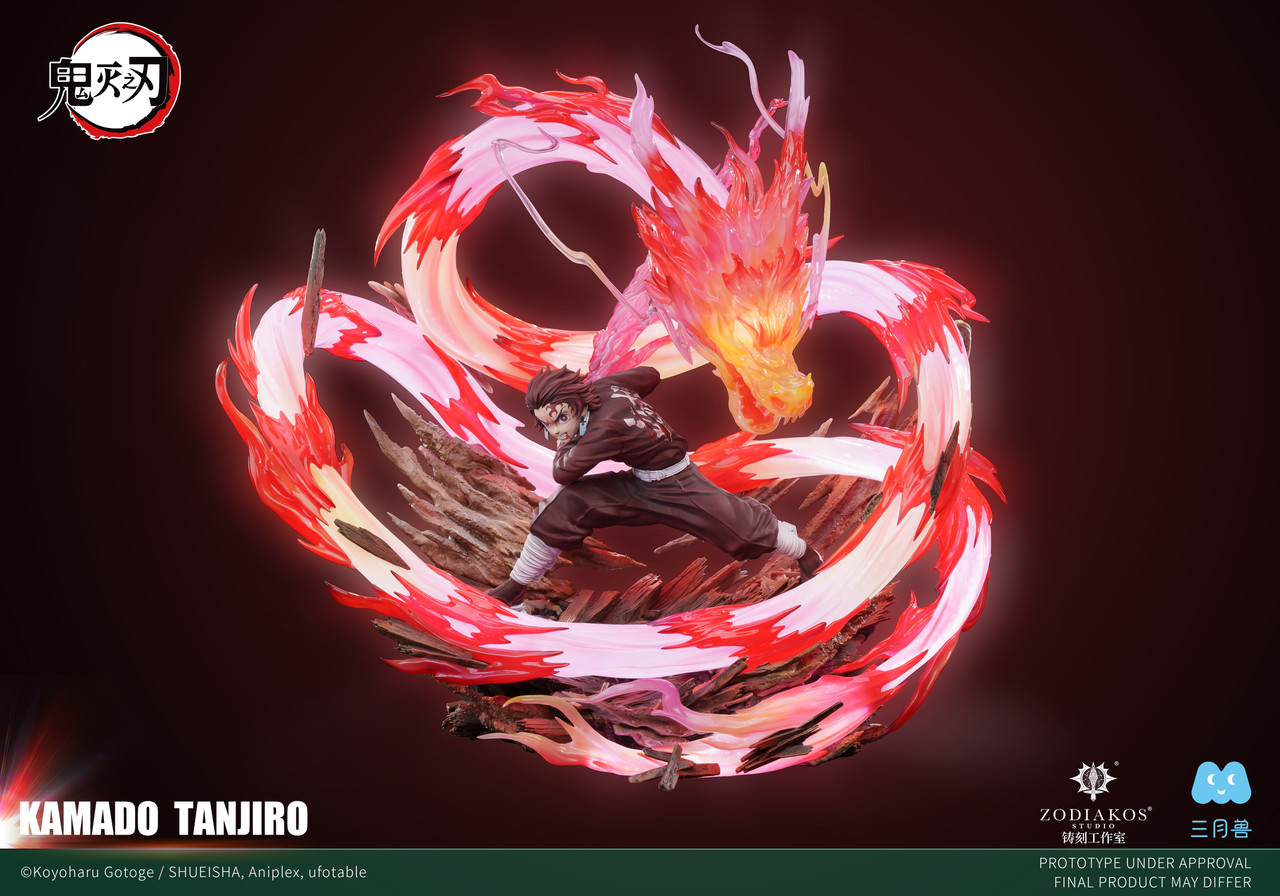 【Pre-sale】1/6 Scale Kamado Tanjiro with LED Licensed-Demon Slayer-Zodiakos Studio