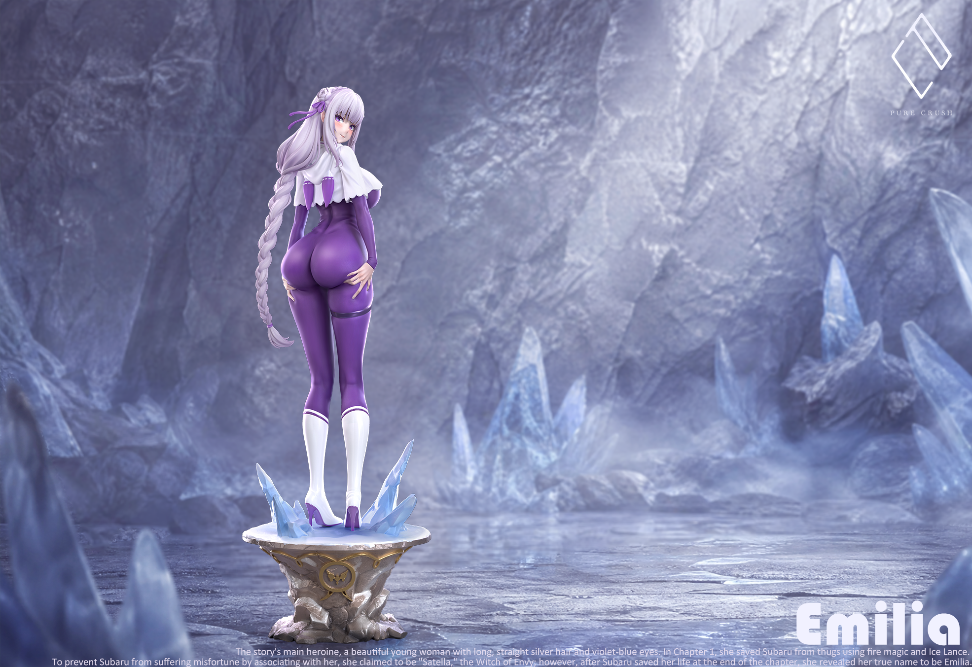 【Pre-sale】1/6 Scale Emilia-Re:Starting Life From Zero in a Different World-Pure Crush Studio