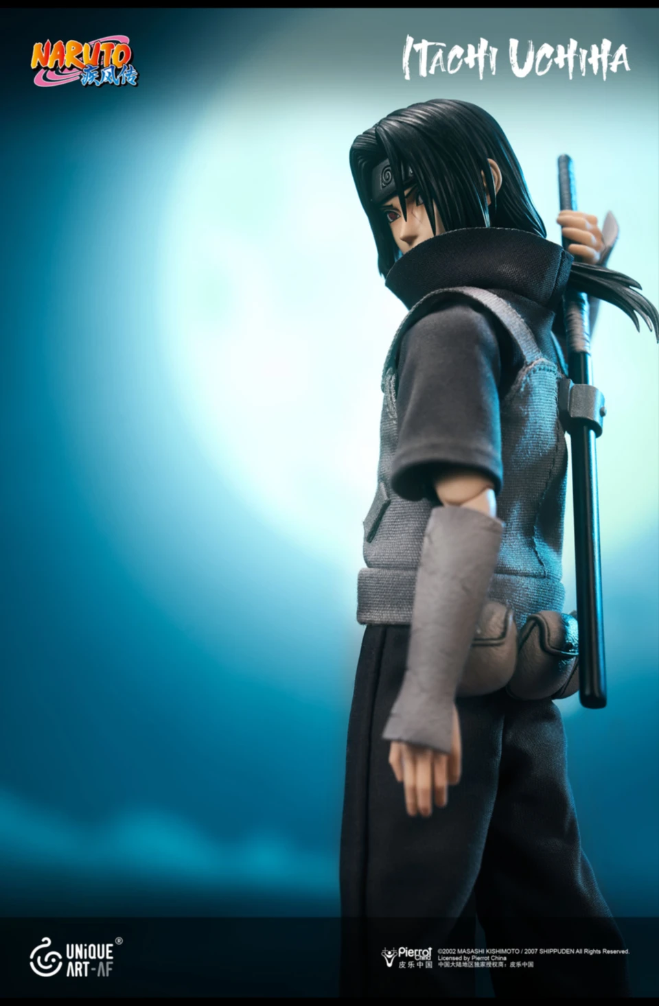 【Pre-sale】1/12 Scale Uchiha Itachi Action Figure-UNiQUE ART Studio