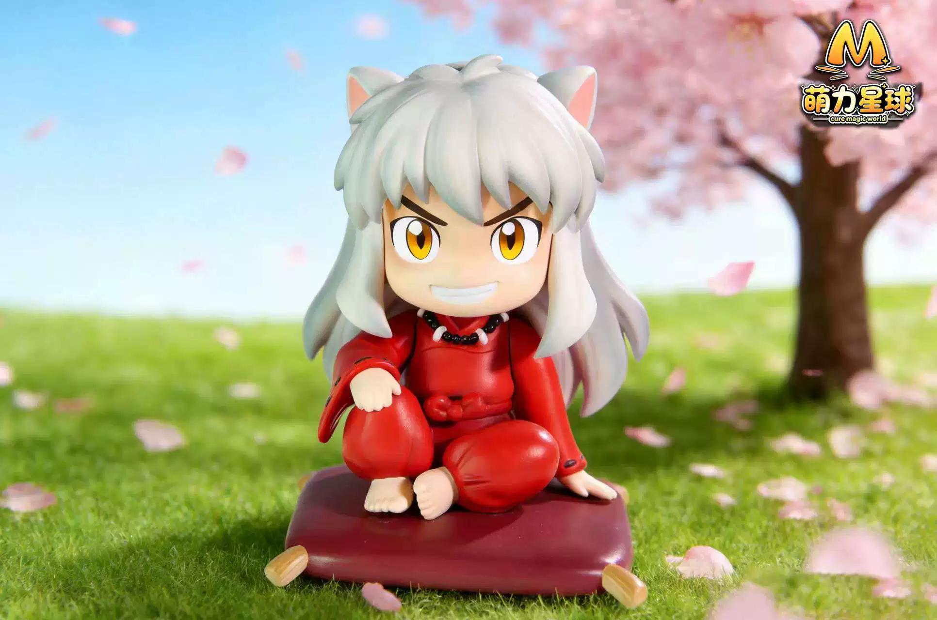 【Pre-sale】Q Version Inuyasha and Kikyō-InuYasha-Cure Magic World Studio