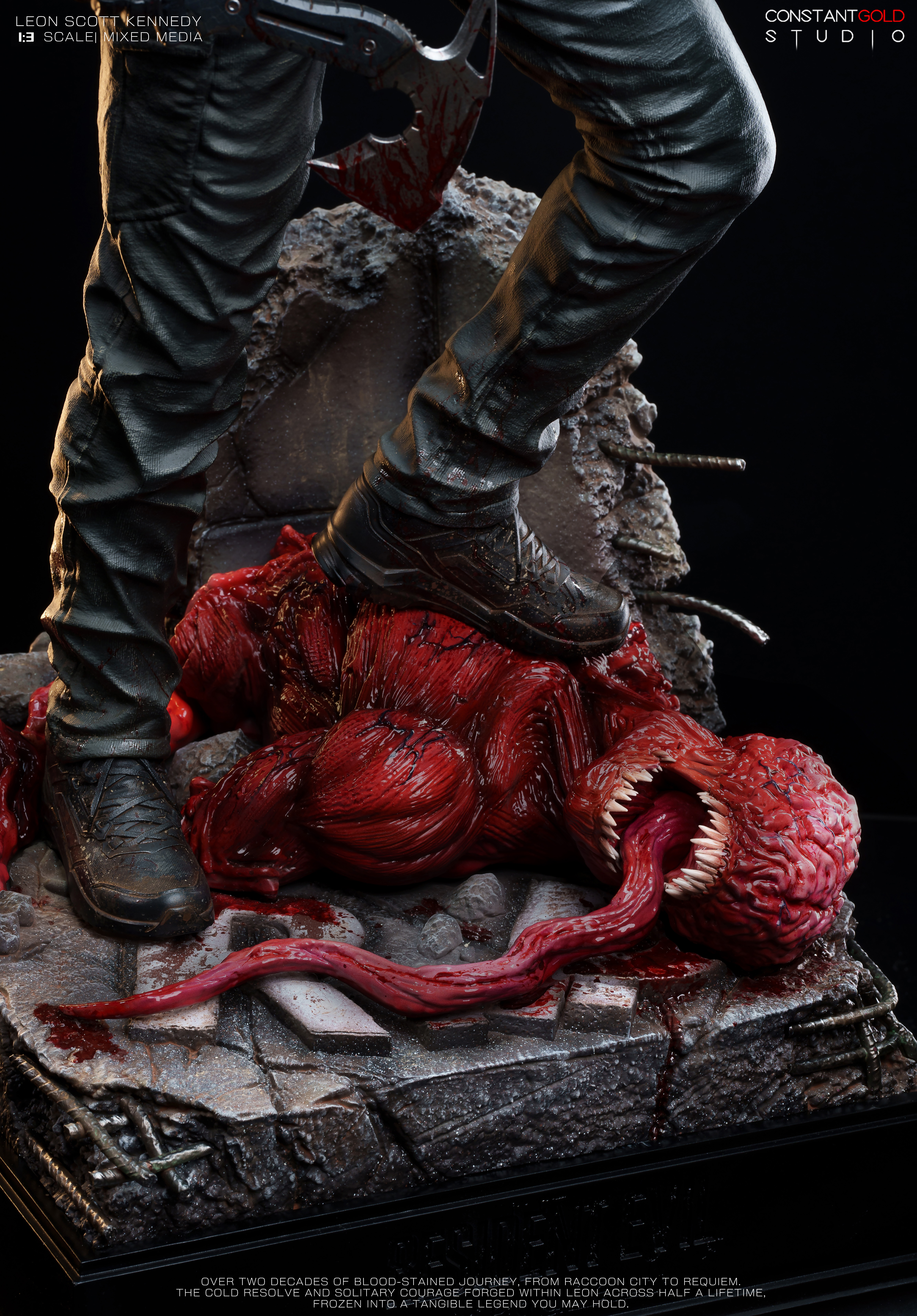 【Pre-sale】1/3 Scale Leon S Kennedy-Resident Evil-ConstantGold Studio
