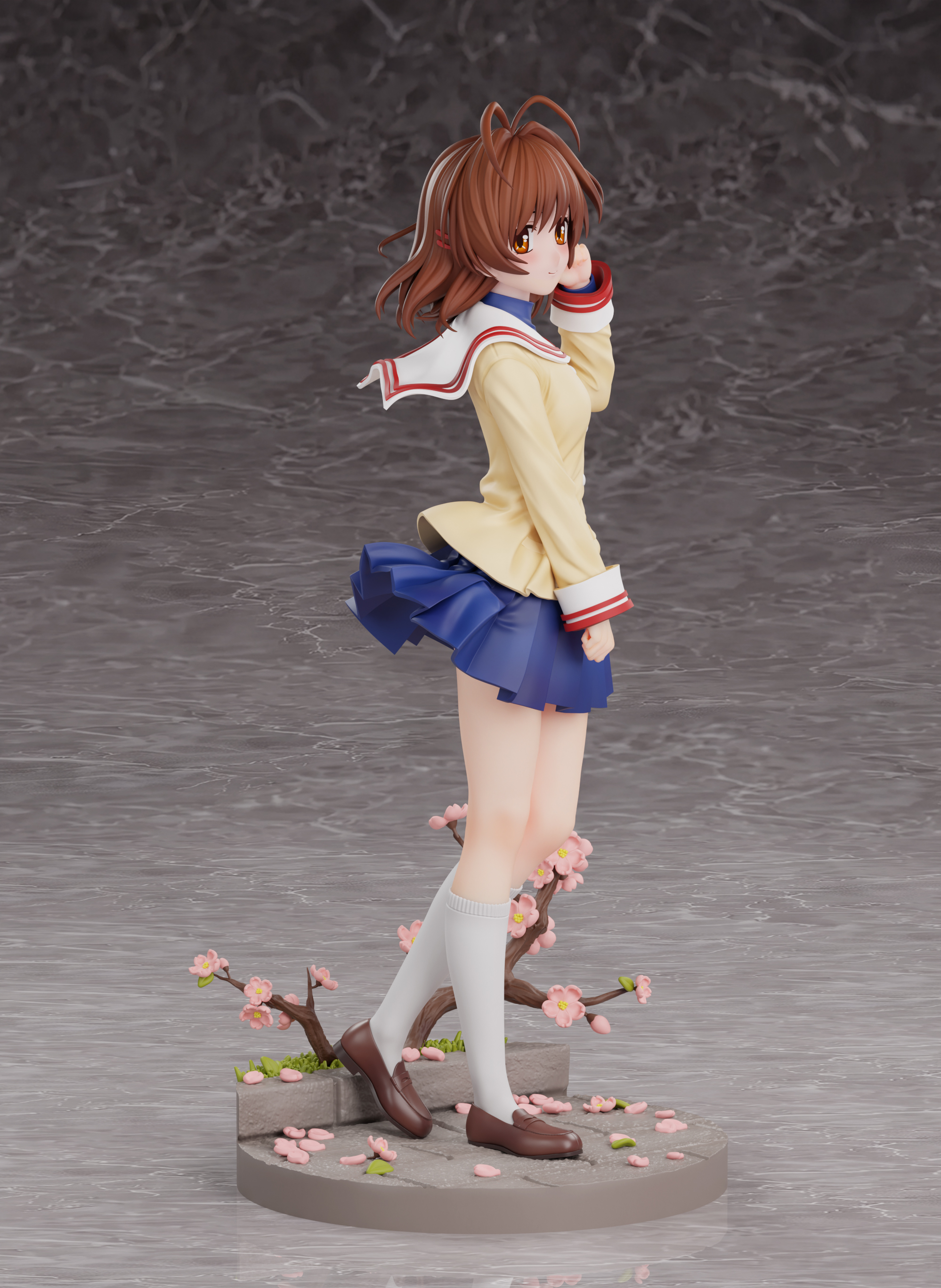 【Pre-sale】1/6 Scale Furukawa Nagisa-CLANNAD-Bust Studio