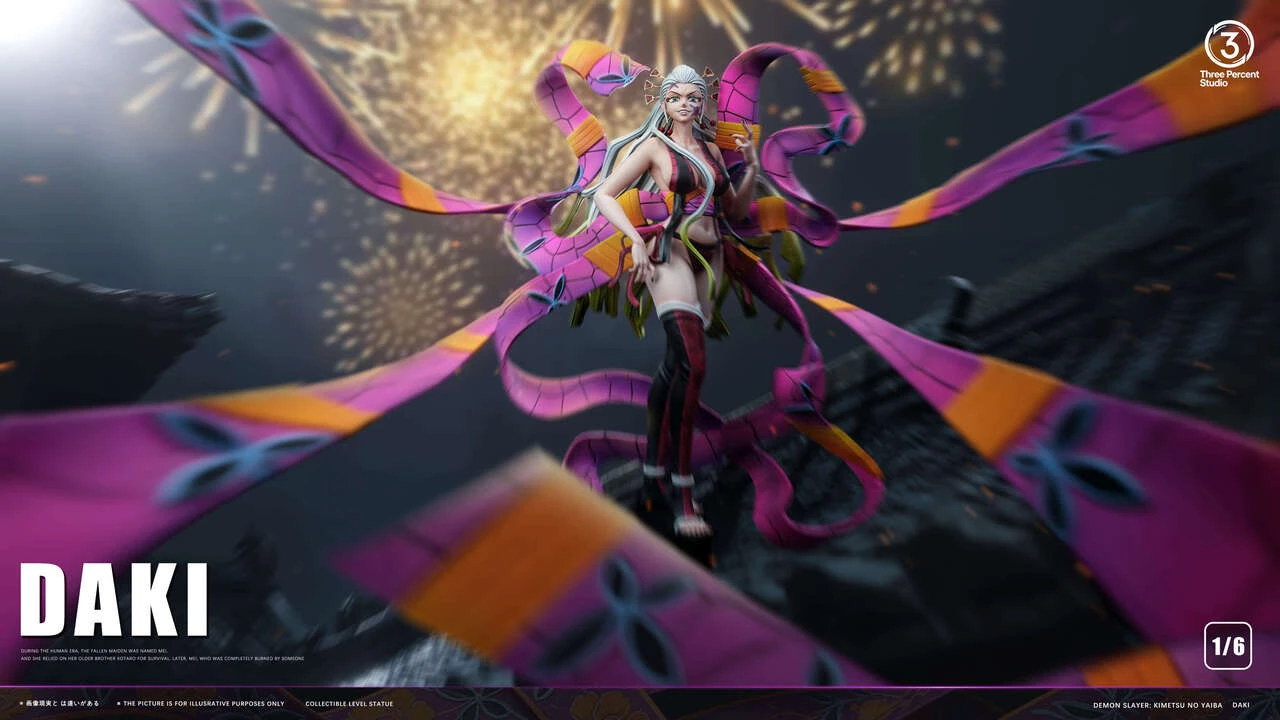 【Pre-sale】1/6 Scale Daki with LED-Demon Slayer-Three Percent Studio