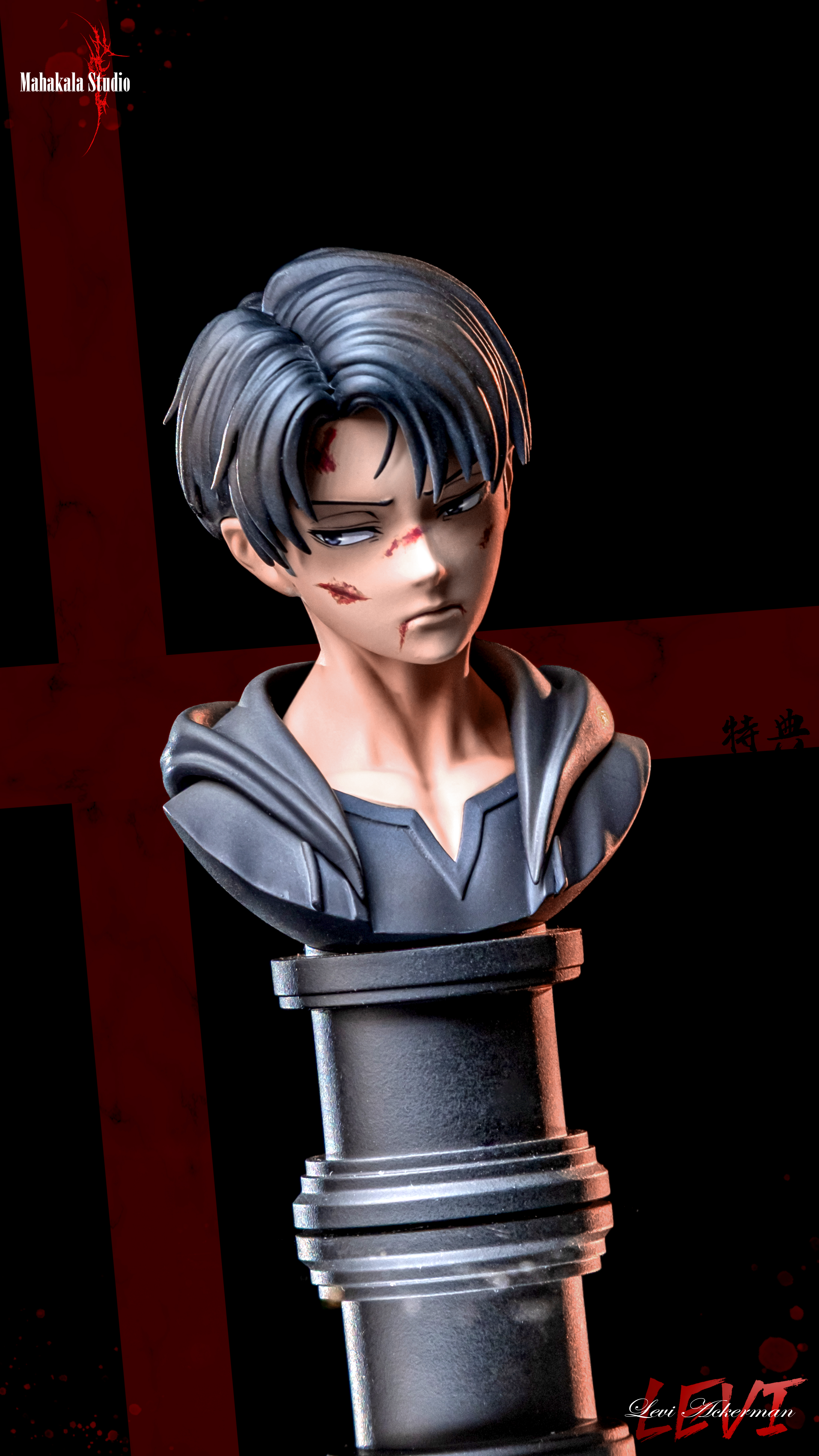 【Pre-sale】1/6 Scale Levi Ackerman in His Childhood-Attack on Titan-Mahakala Studio