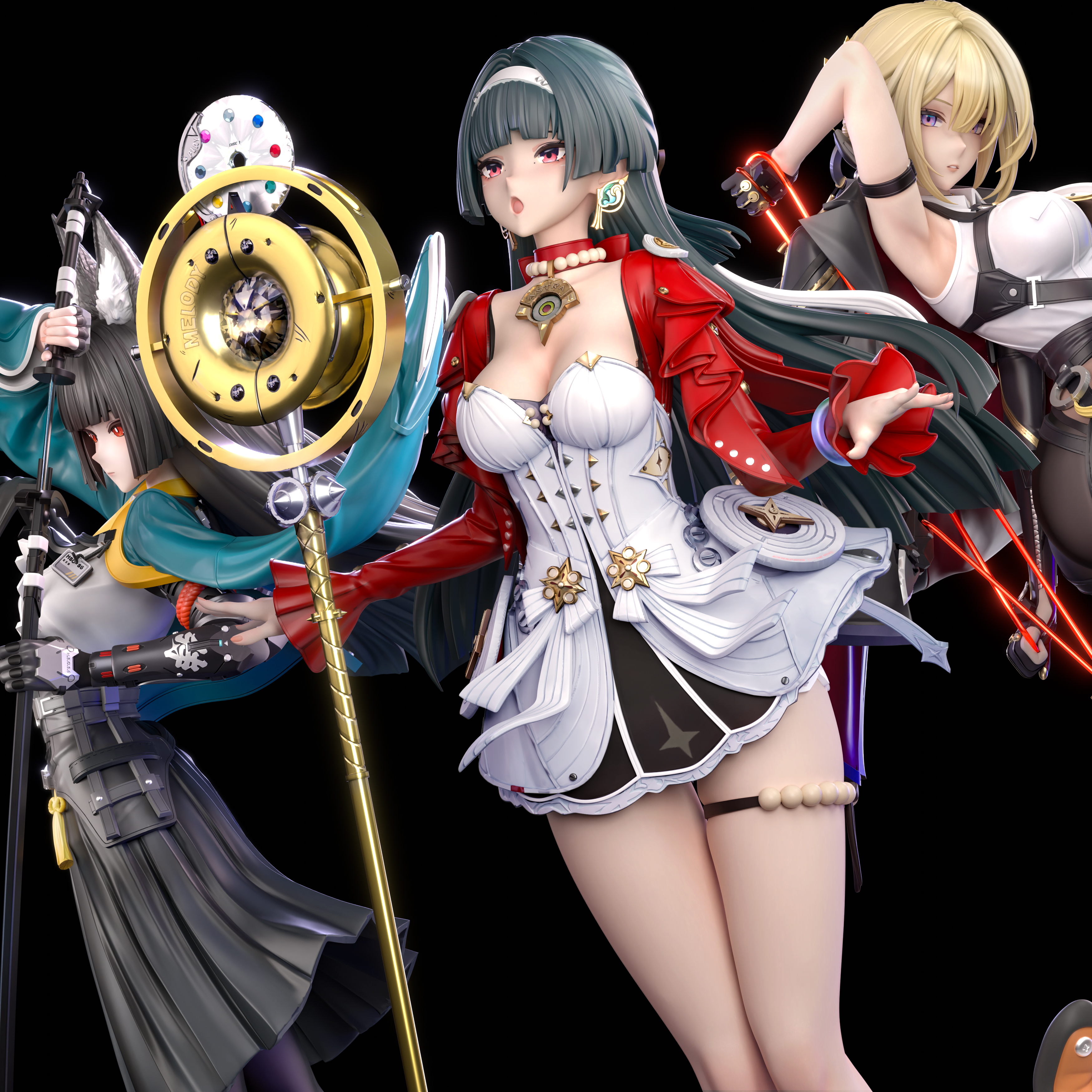 【Pre-sale closed】1/6 Scale Astra Yao, Hoshimi Miyabi and Evelyn Chevalier-HaJiMi Studio