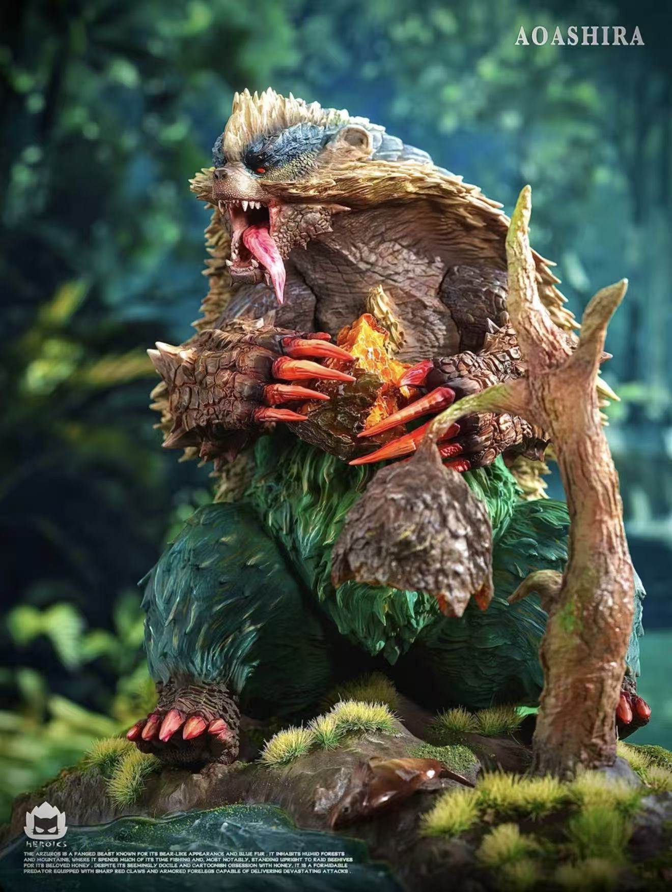 【Pre-sale】Arzuros and Redhelm Arzuros -Monster Hunter-Heroics Studio
