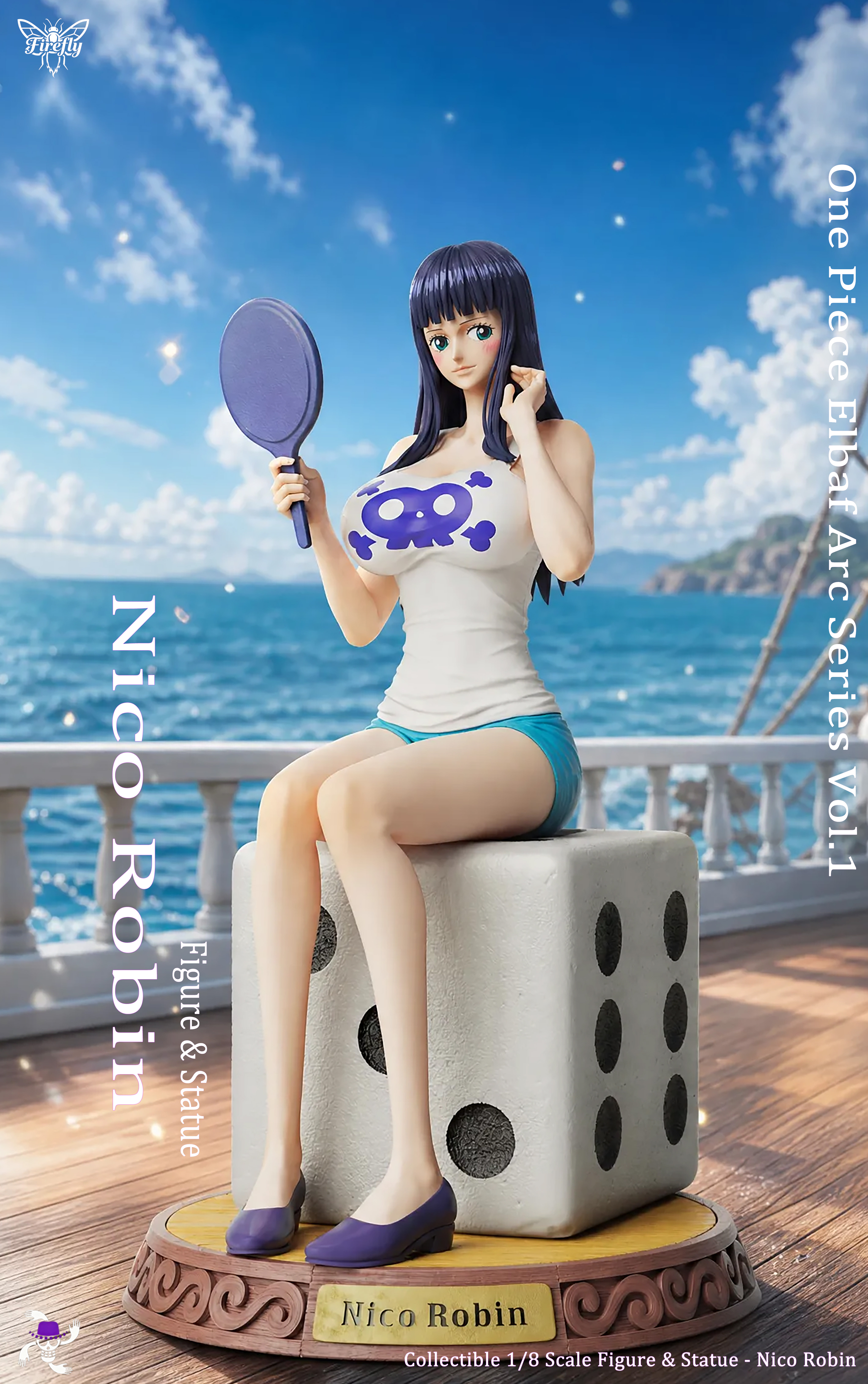 【Pre-sale】1/8 Scale Nico Robin with Straight Bangs-One Piece-Firefly Studio