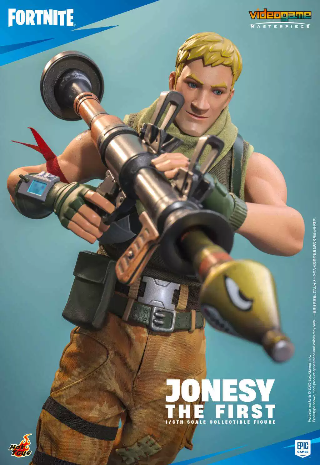 【Pre-sale】1/6 Scale The First Jonesy-Fortnite-Hot Toys Studio