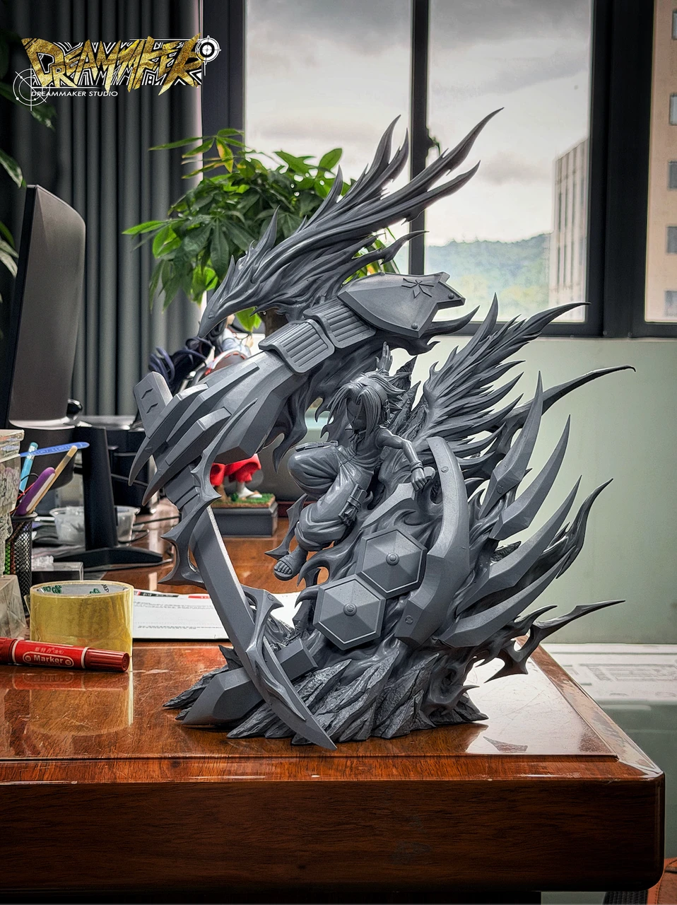 【Pre-sale】White Swan Yoh Asakura with LED-SHAMAN KING-Dreammaker Studio