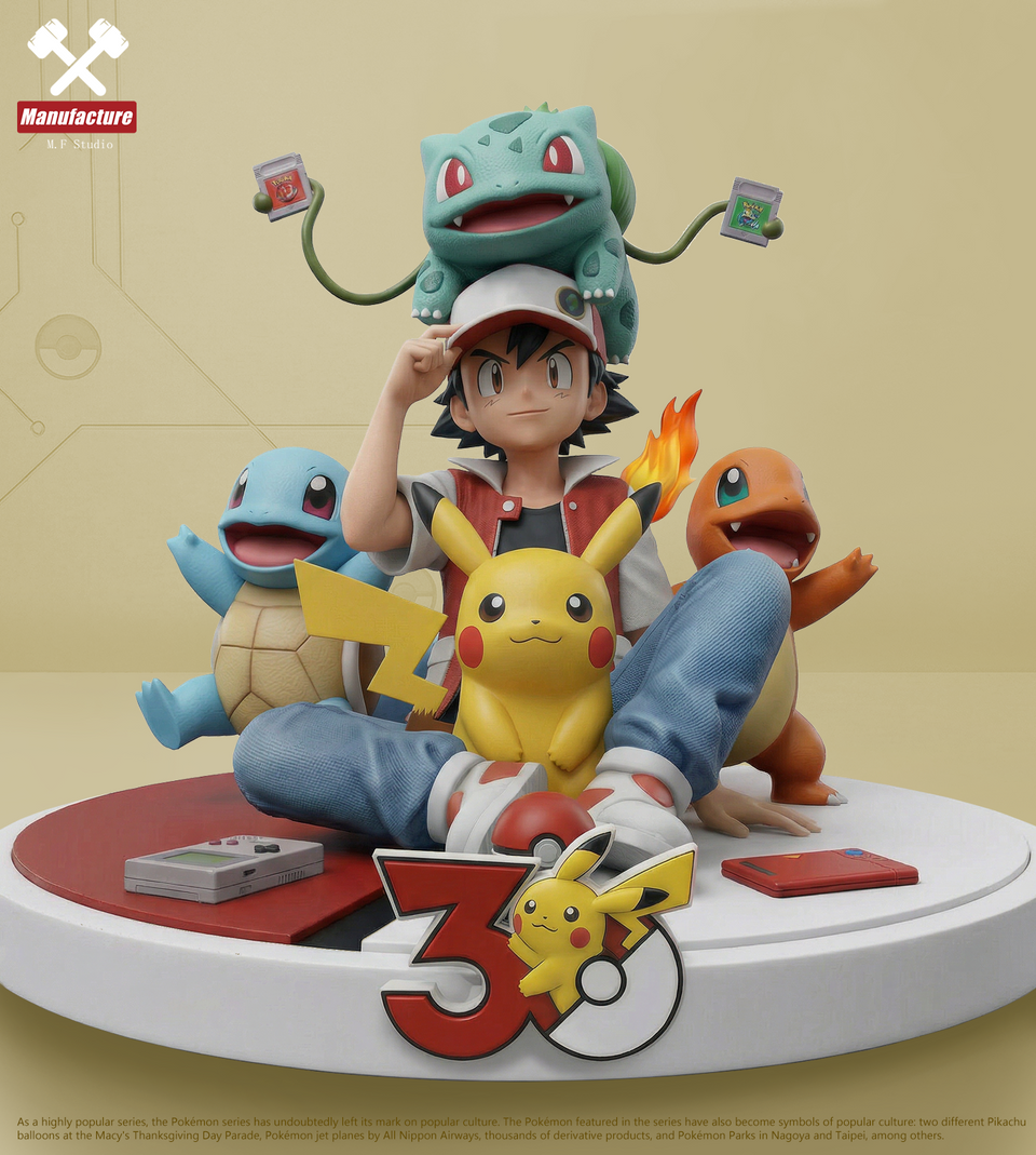 【Pre-sale】1/8 Scale Pokemon 30th Anniversary-MF Studio