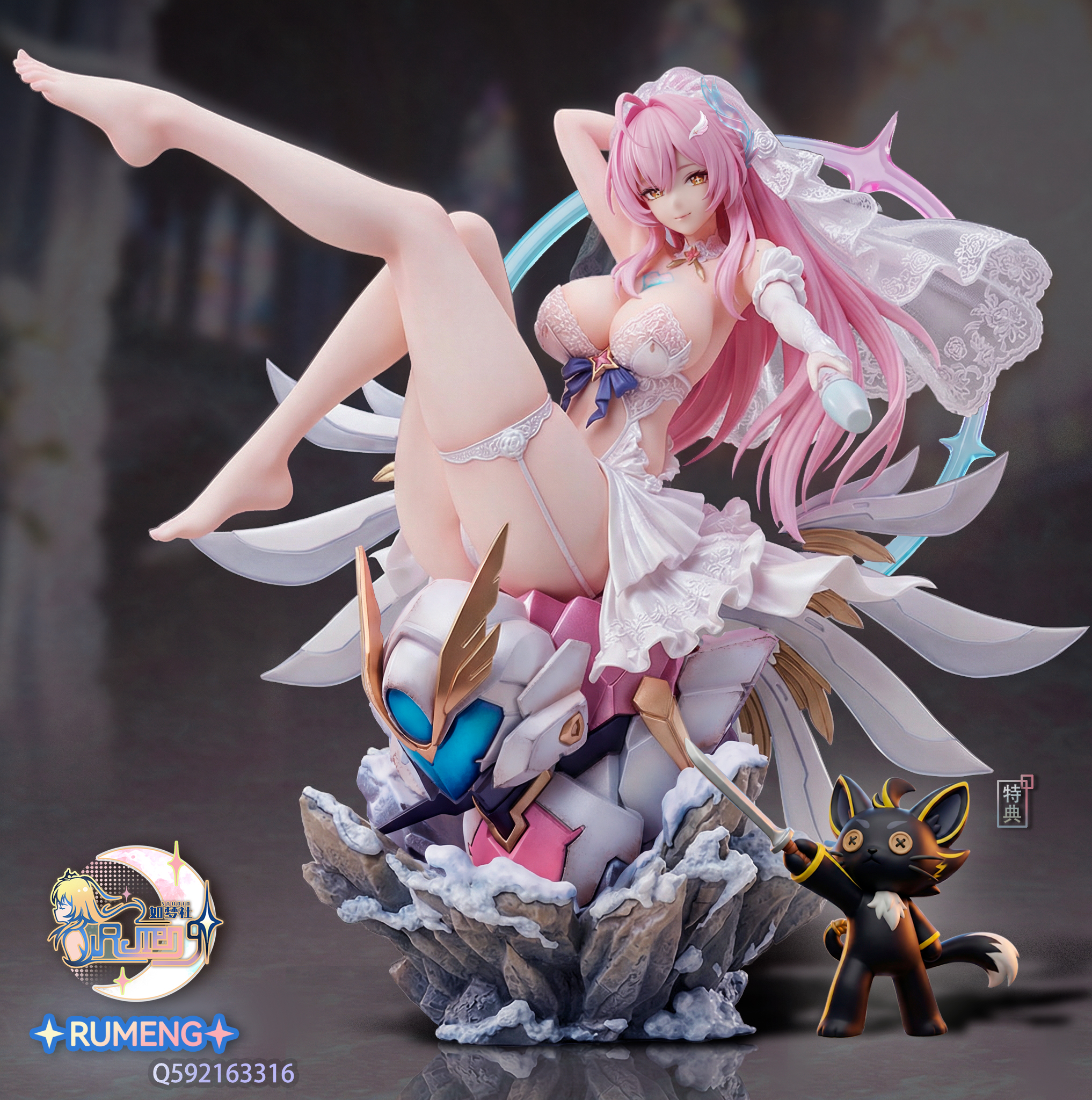 【Pre-sale】1/6 Scale Wedding Dress Aemeath-RuMengShe Studio