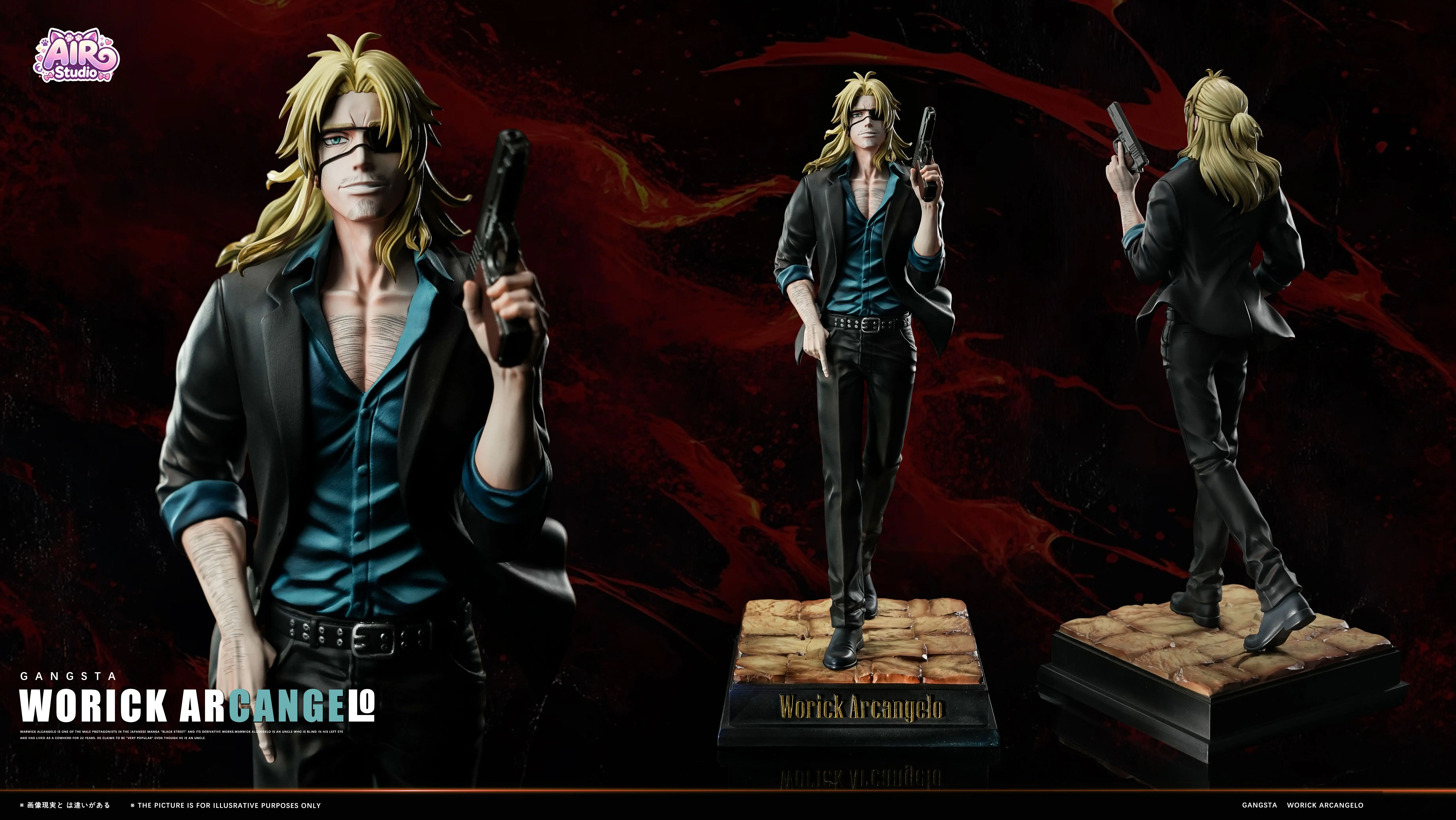 【Pre-sale】1/6 Scale Worick Arcangelo-GANGSTA-AIR Studio