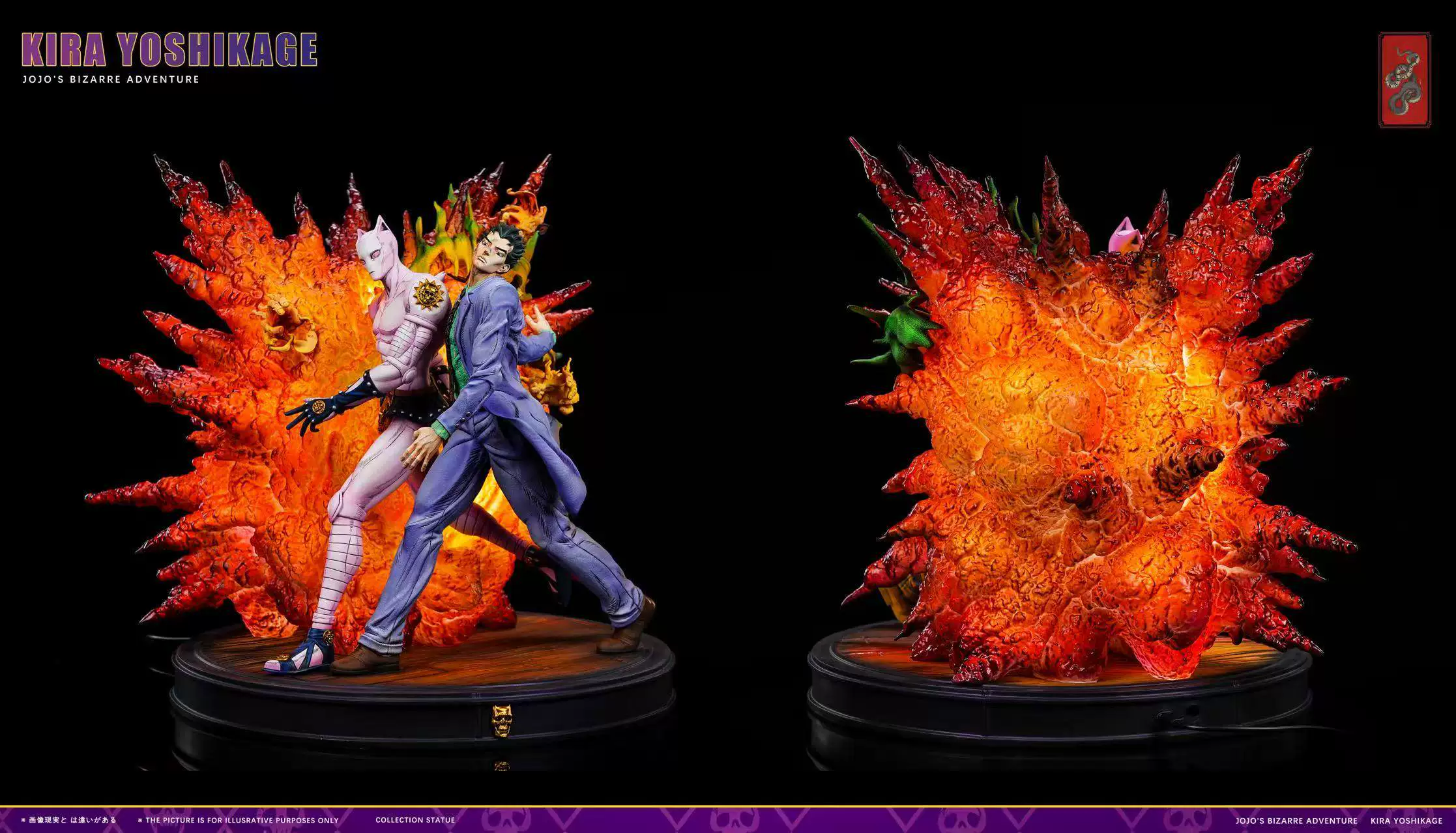 【Pre-sale】1/6 Scale Kira Yoshikage with LED-JoJo's Bizarre Adventure-Meraki Studio