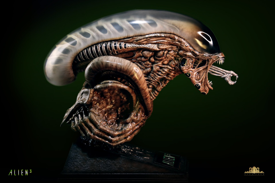 【Pre-sale】1/1 Scale Bust of Dog Alien-Deep Tale Studio