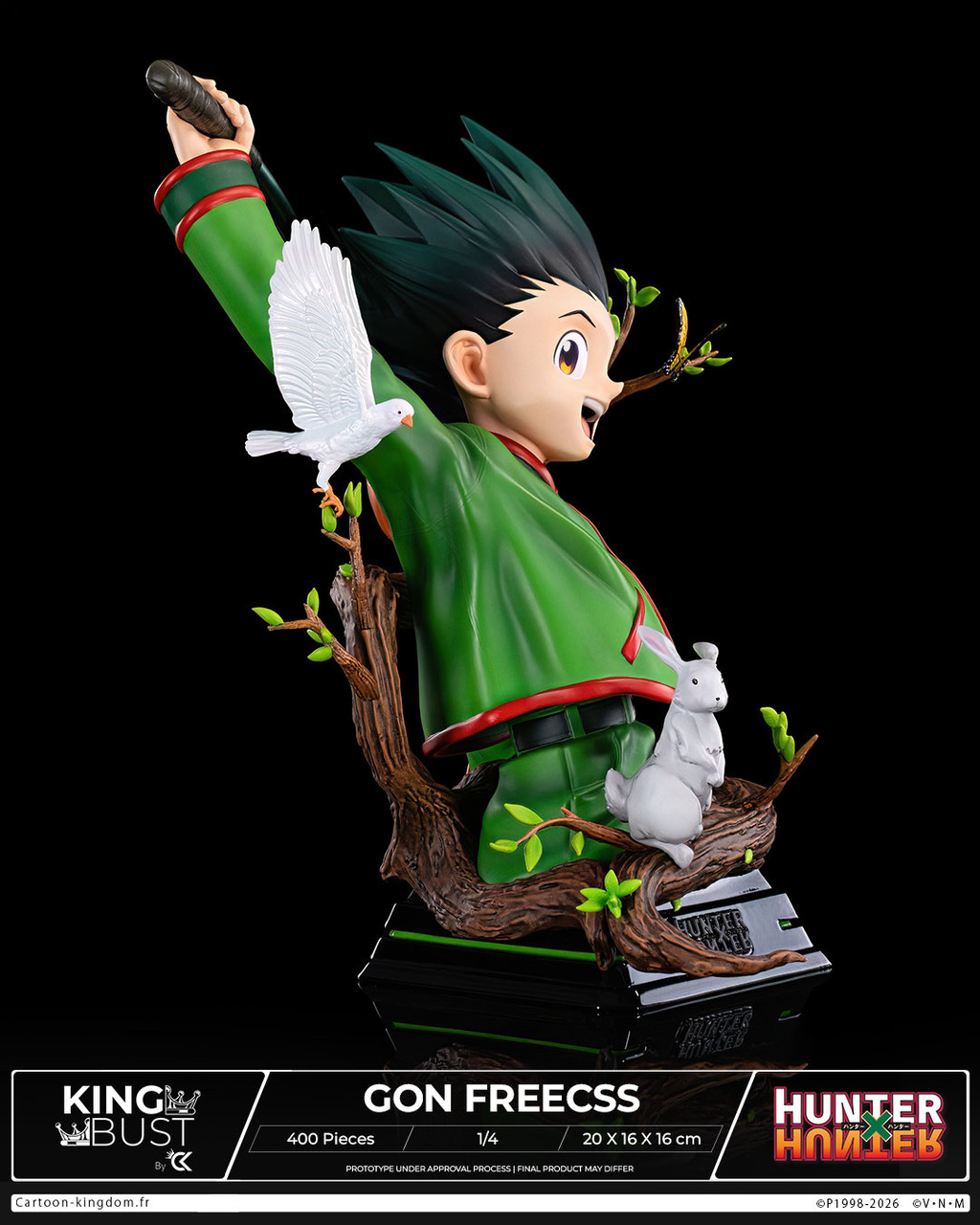 【Pre-sale】1/4 Scale Bust of Gon Freecss-Cartoon Kingdom Studio