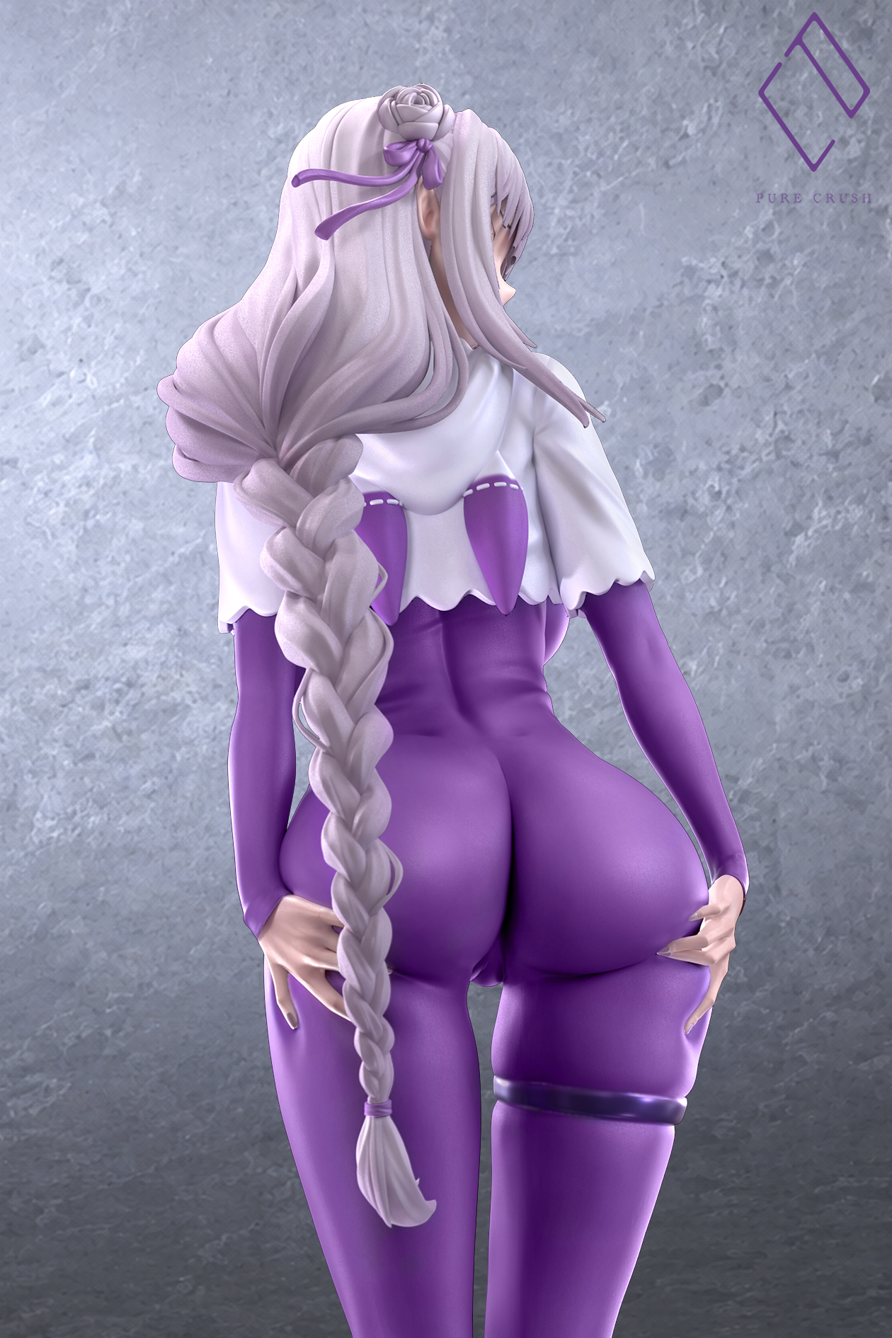 【Pre-sale】1/6 Scale Emilia-Re:Starting Life From Zero in a Different World-Pure Crush Studio