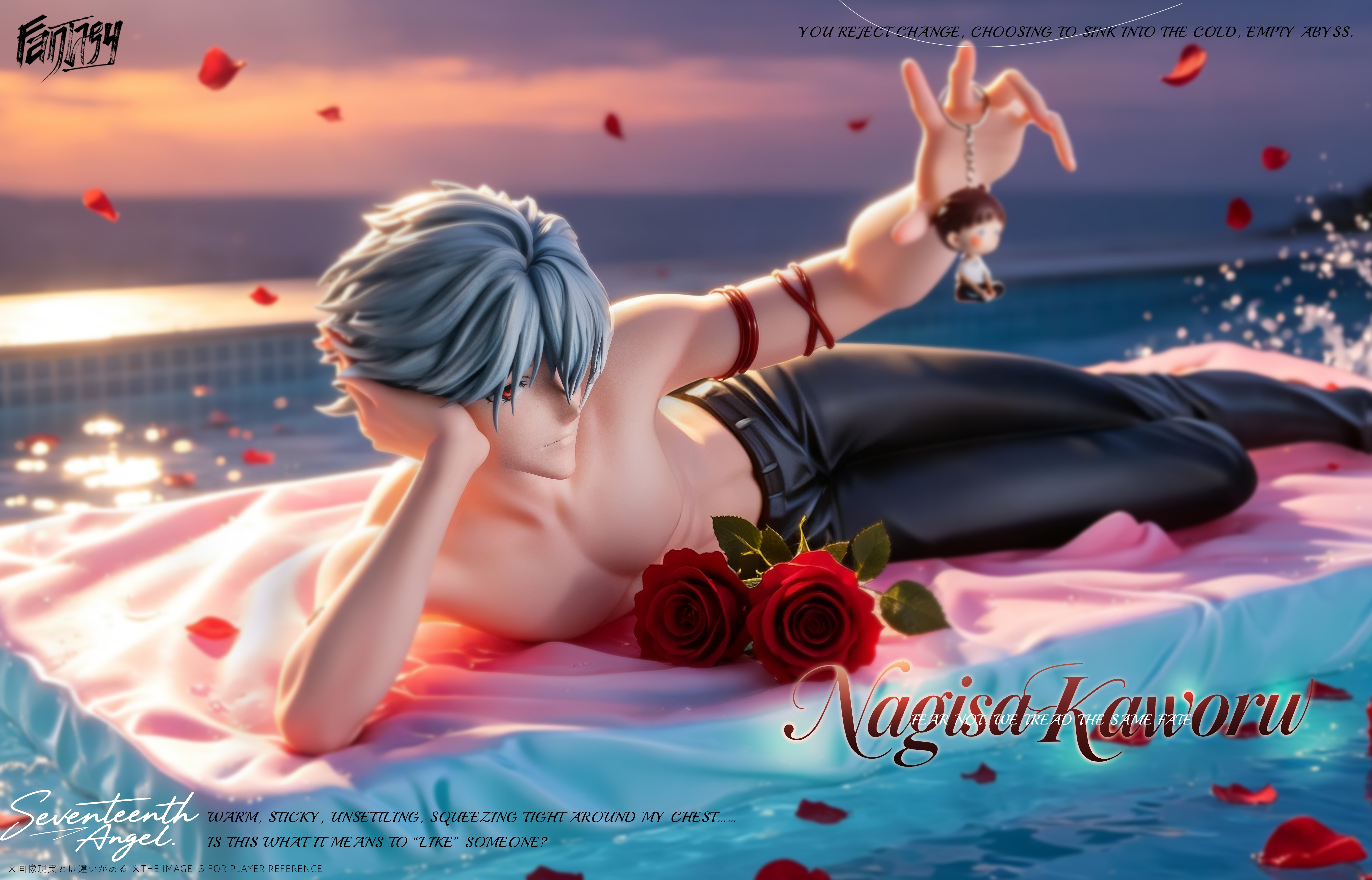【Pre-sale】1/6 and 1/4 Scale Nagisa Kaworu-EVA-FANTASY Studio