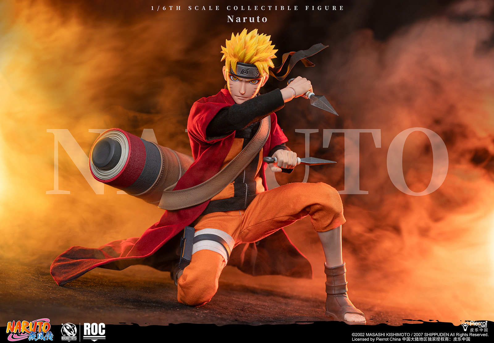 【Pre-sale】1/6 Scale ROC-011 Uzumaki Naruto-ROCKETTOYS Studio