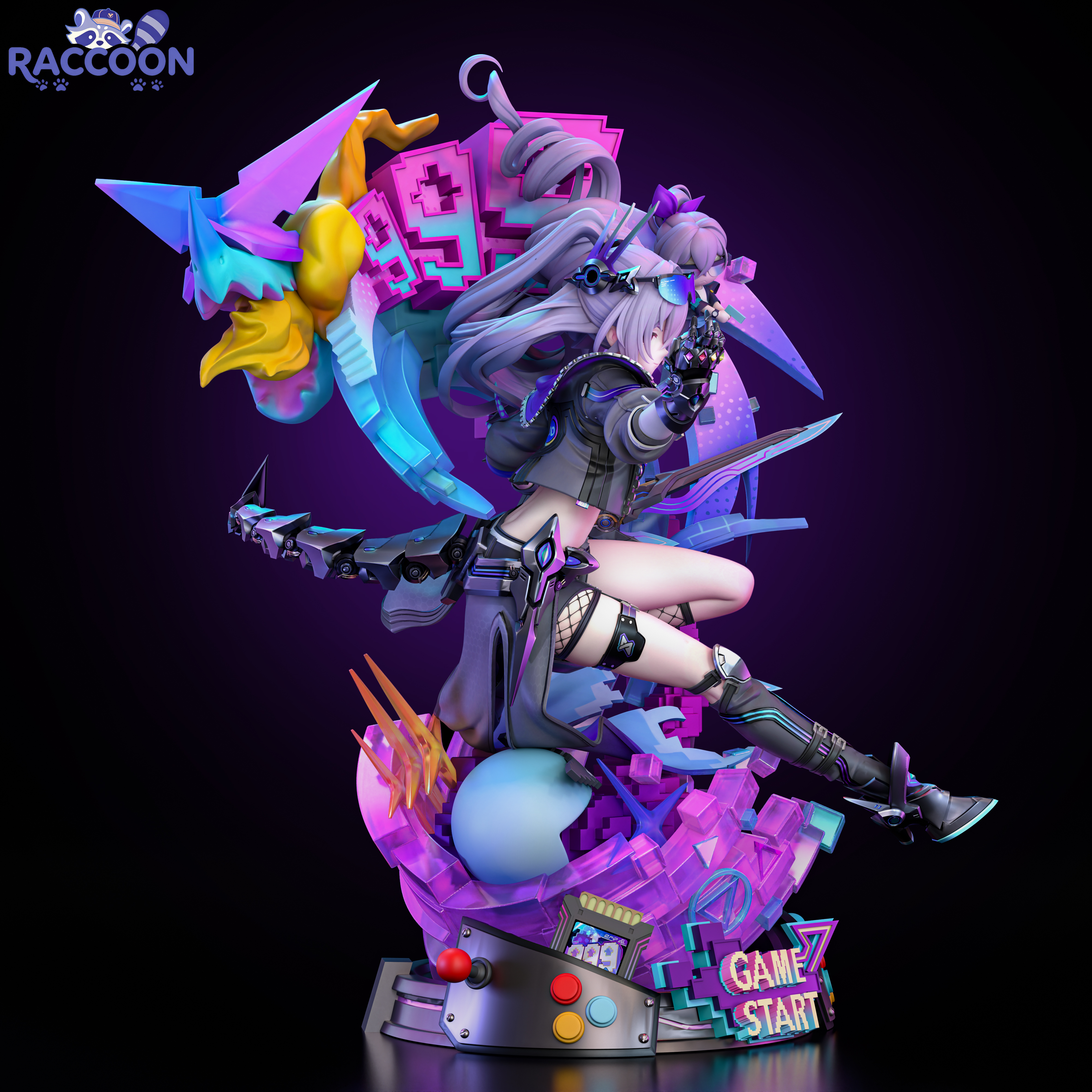 【Pre-sale】1/6 Scale Silver Wolf-Honkai: Star Rail-XiaoHuanXiong Studio