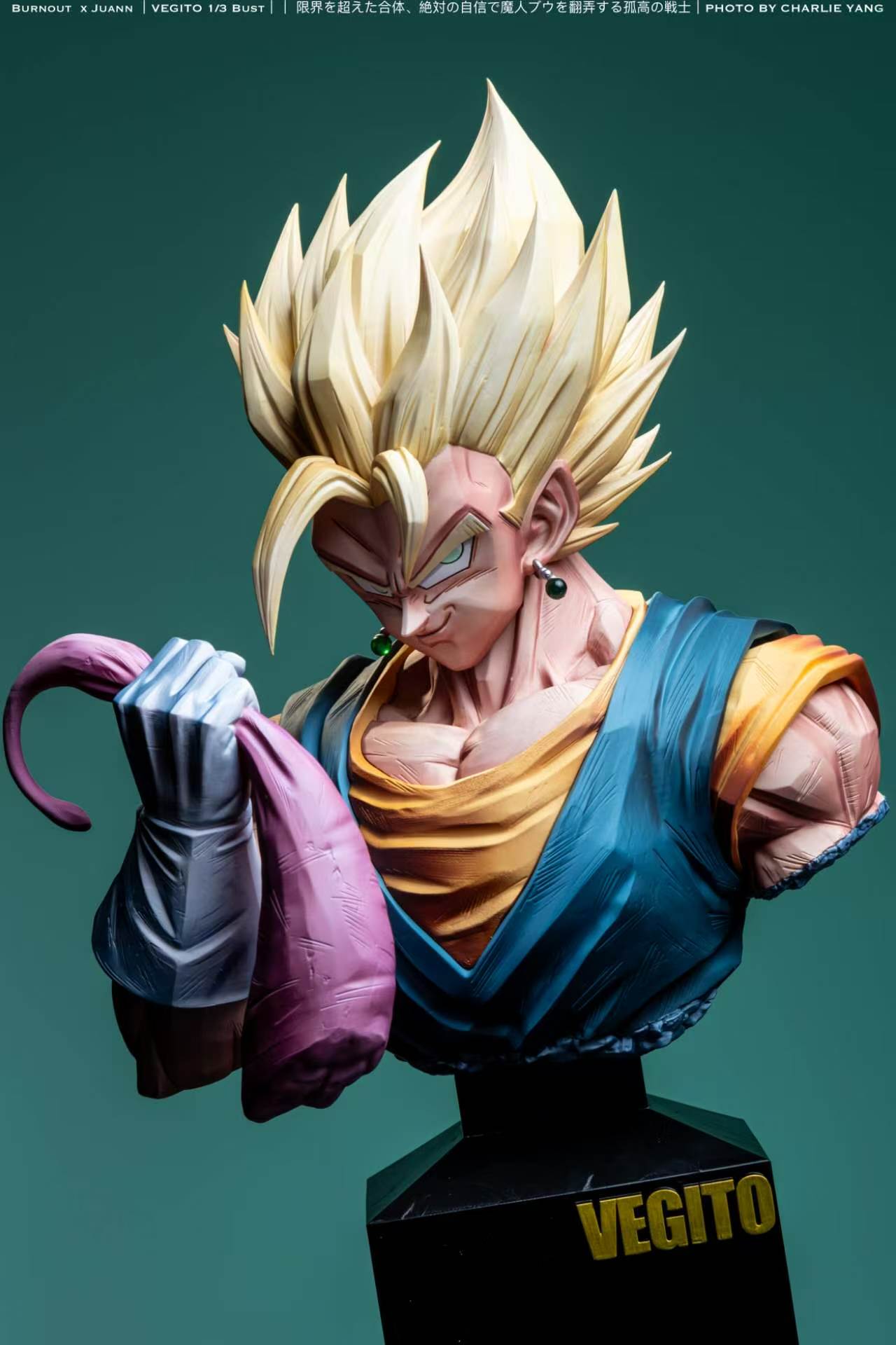 【Pre-sale】1/3 Scale Bust of Vegetto-Dragon Ball-Burnout X Juann Studios
