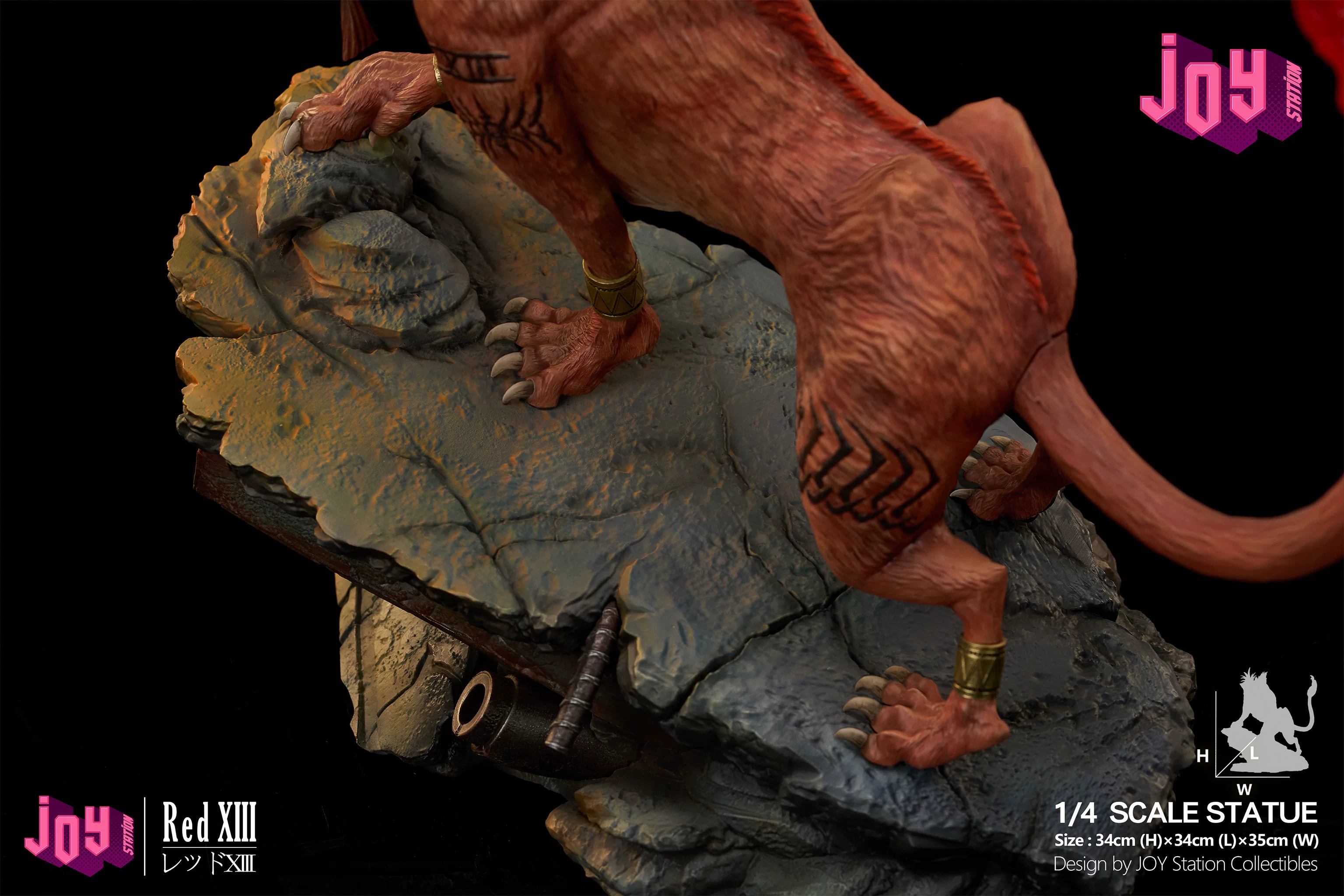 【Pre-sale】1/4 Scale Red XIII with LED-Final Fantasy-Joy Studio