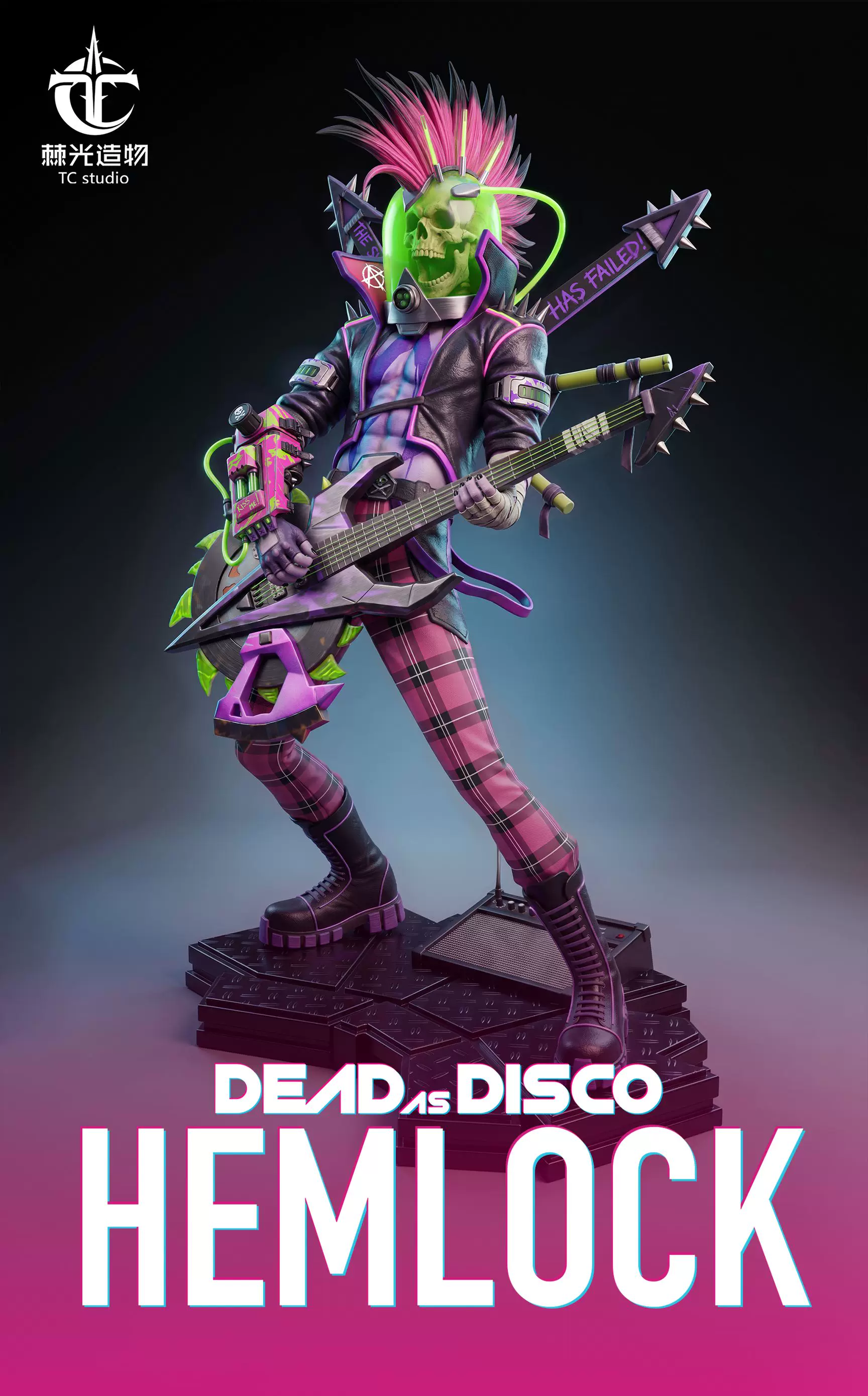 【Pre-sale】1/4 Scale Dead as Disco Hemlock-Alien Stage-TC Studio