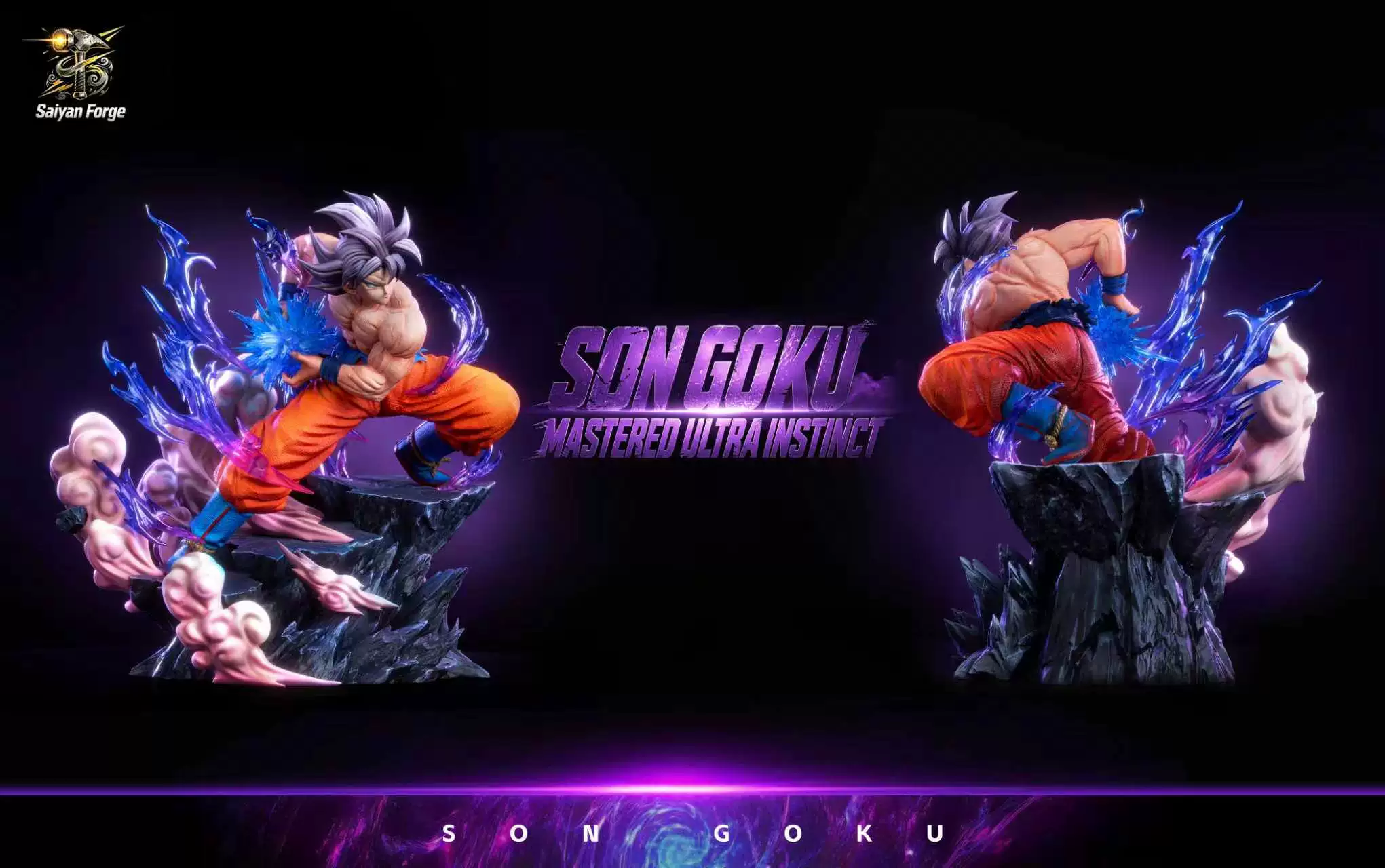 【Pre-sale】1/6 Scale Broli VS Son Goku-Dragon Ball-Saiyan Forge Studio