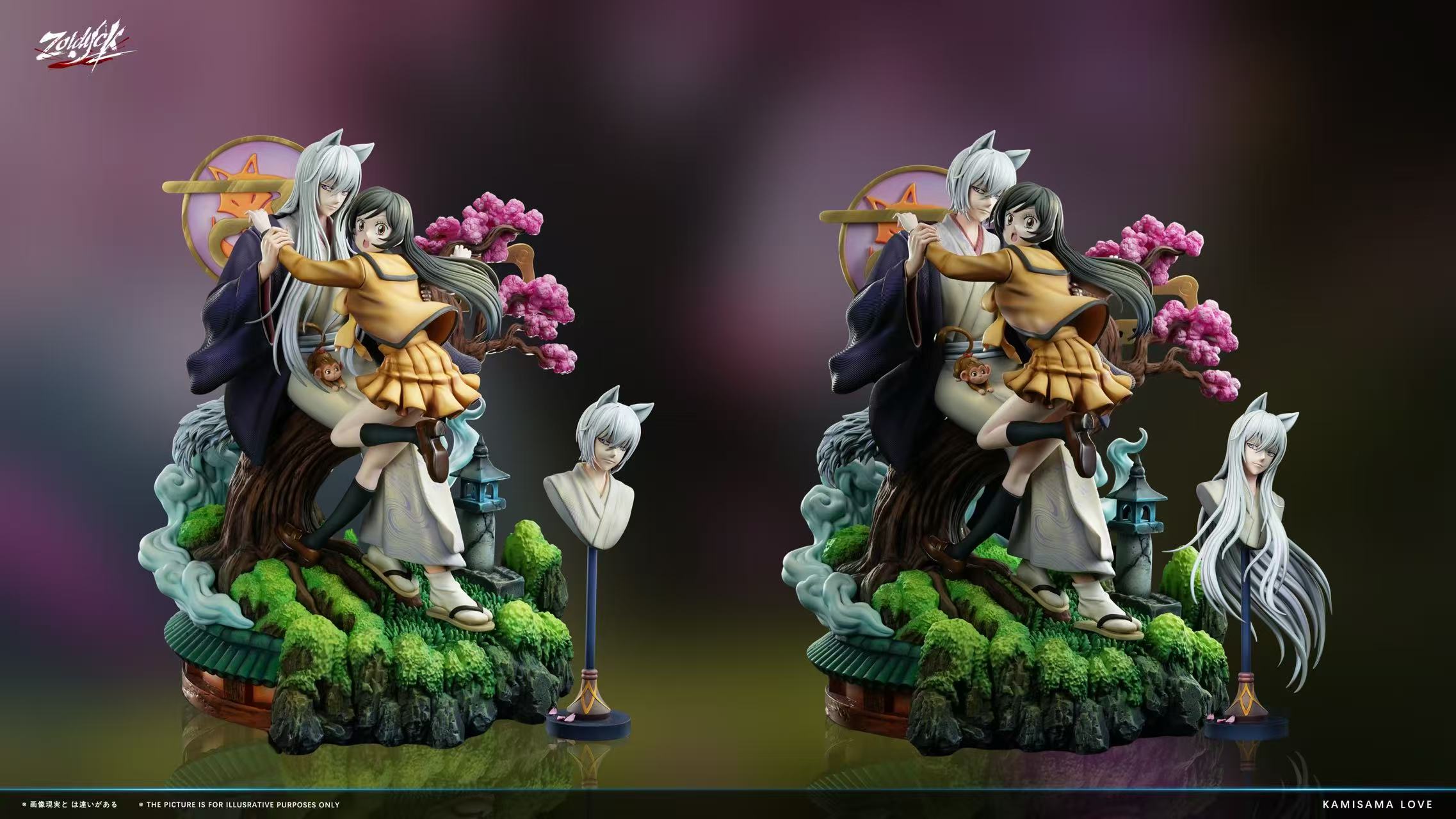 【Pre-sale】1/6 Scale Tomoe and Nanami Momozono-Kamisama Kiss-Zoldyck Studio