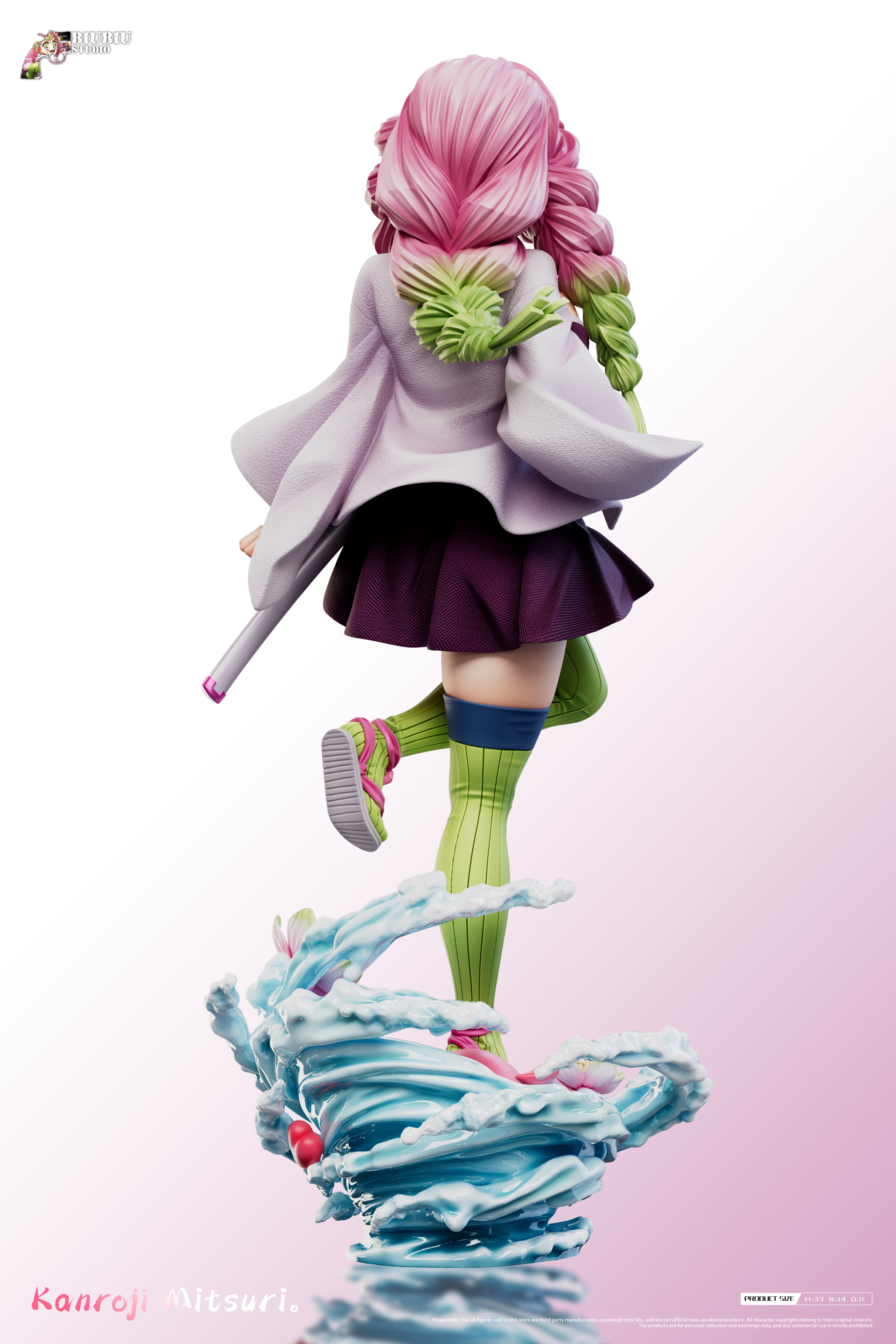 【Pre-sale】1/6 Scale Kanroji Mitsuri-Demon Slayer-Biubiu Studio