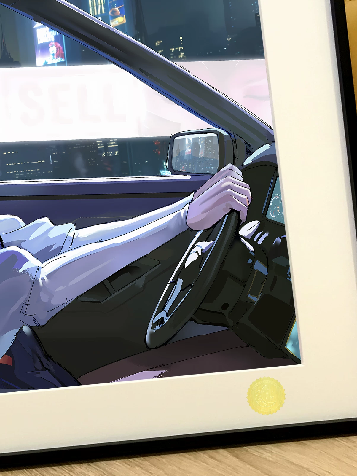 【Pre-sale】Decorative Painting of Driver Lucy-CYBERPUNK EDGERUNNERS-XingKong Studio