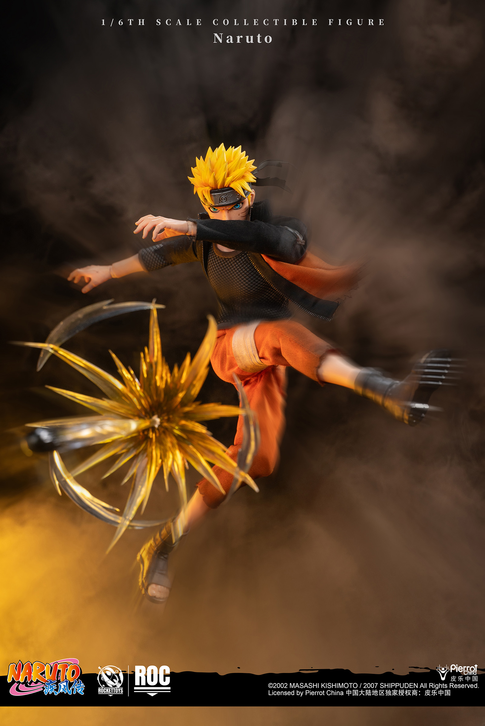 【Pre-sale】1/6 Scale ROC-012 Uzumaki Naruto-ROCKETTOYS Studio